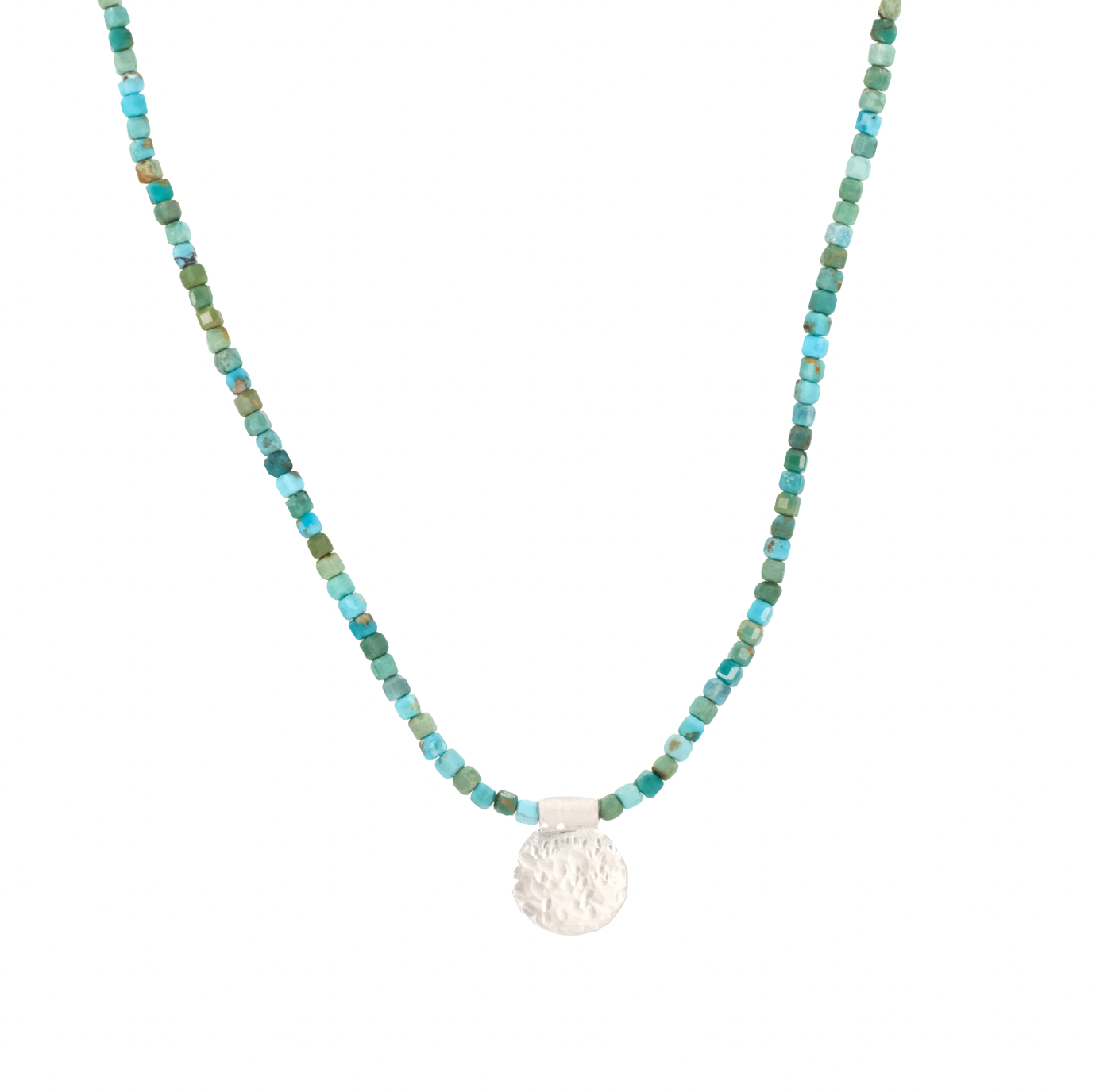 Turquoise + Sterling Salma Necklace