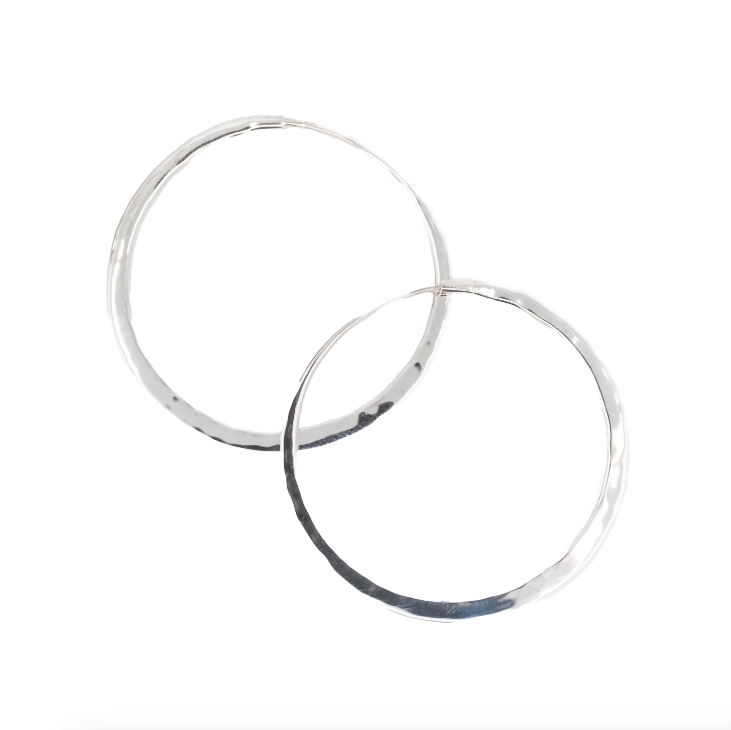 Sterling Silver Maddock Hoops