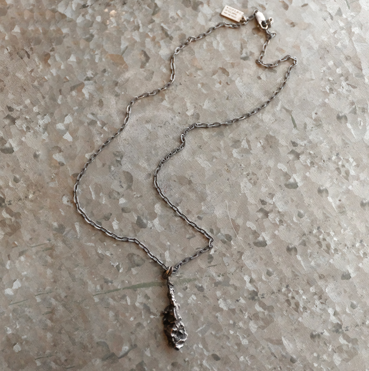 Campo de Cielo Meteorite Necklace - One of a Kind