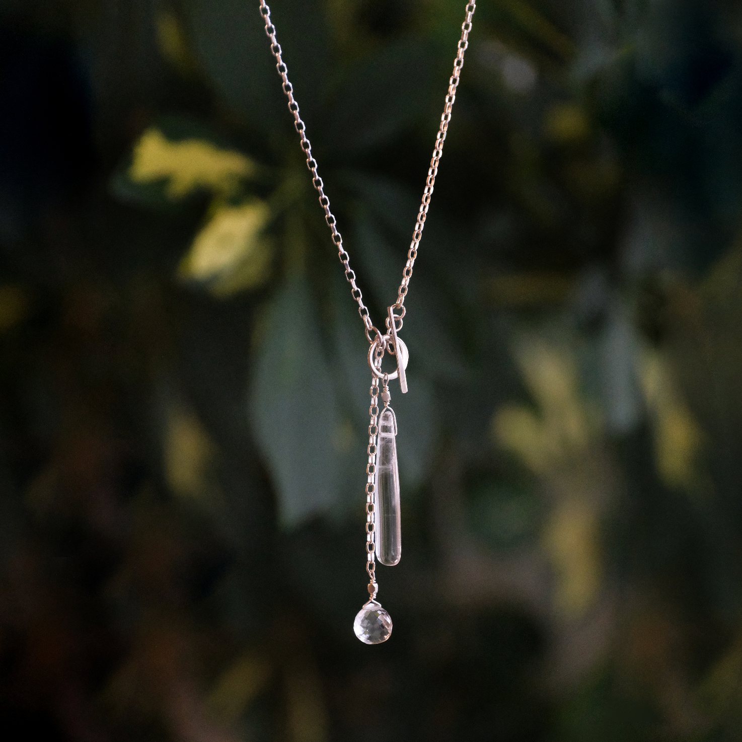 Sterling + Quartz Chiara Necklace