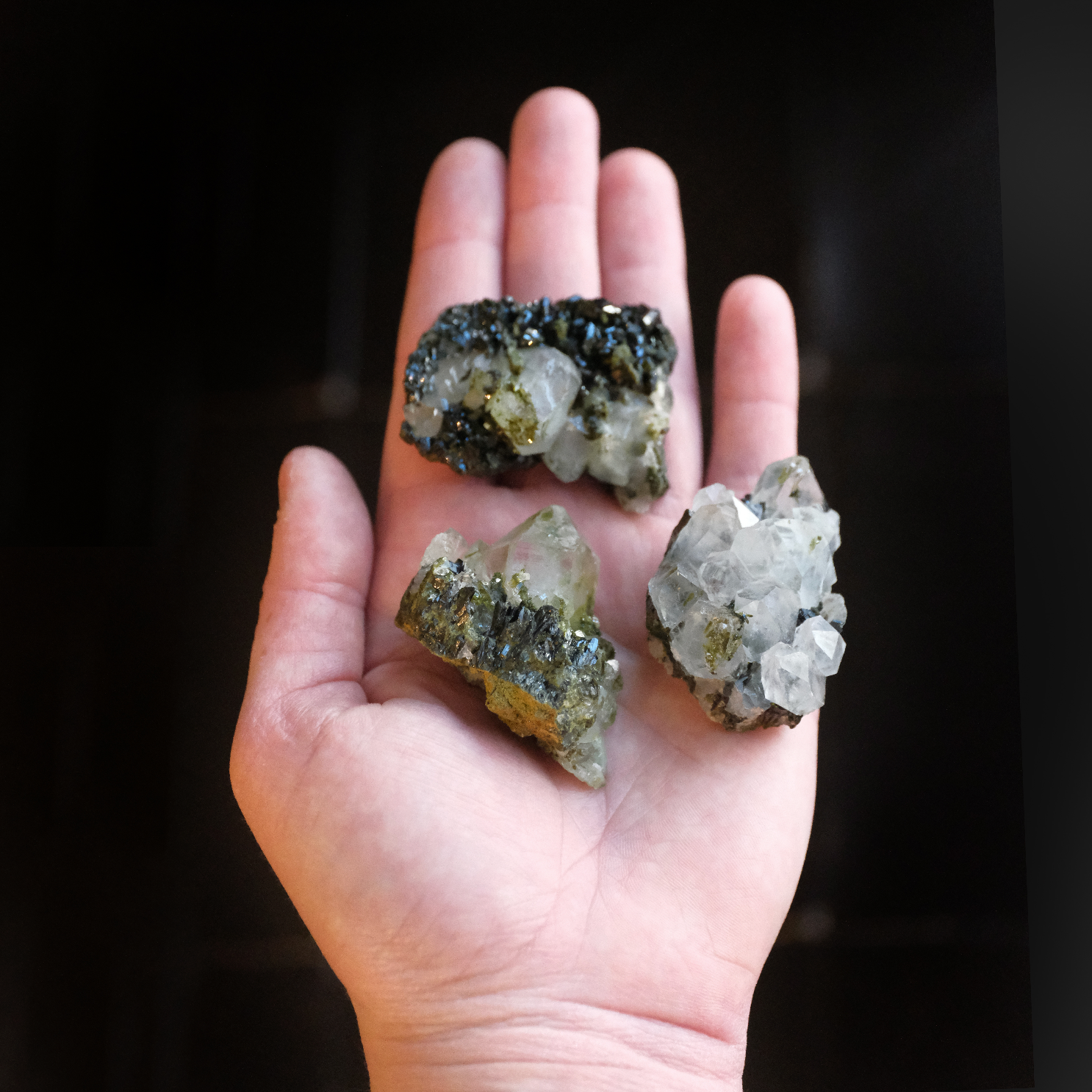 Small Raw Forest Quartz