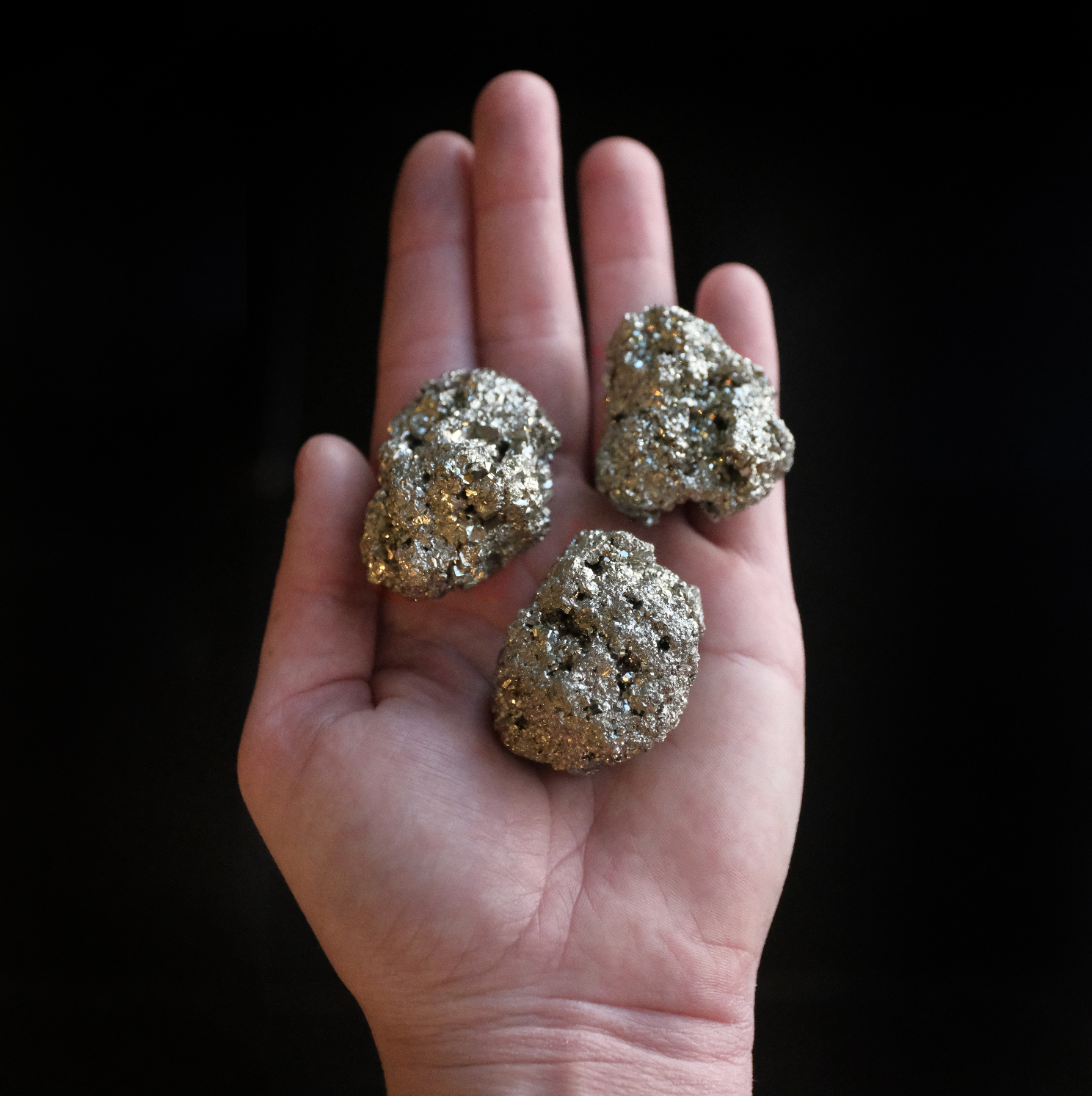 Mini Peruvian Pyrite Cluster