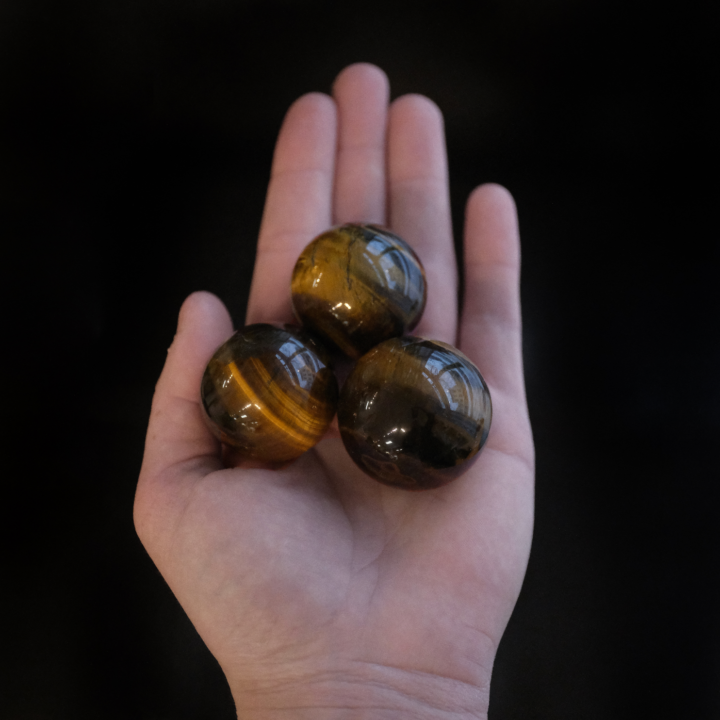 Tiger Eye Mini Sphere