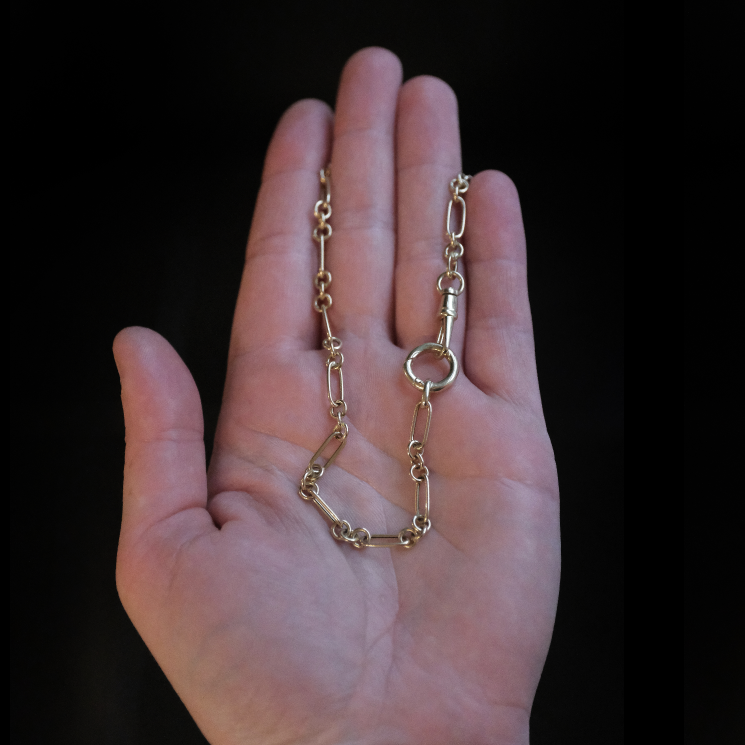 14k Charm Keeper Chain