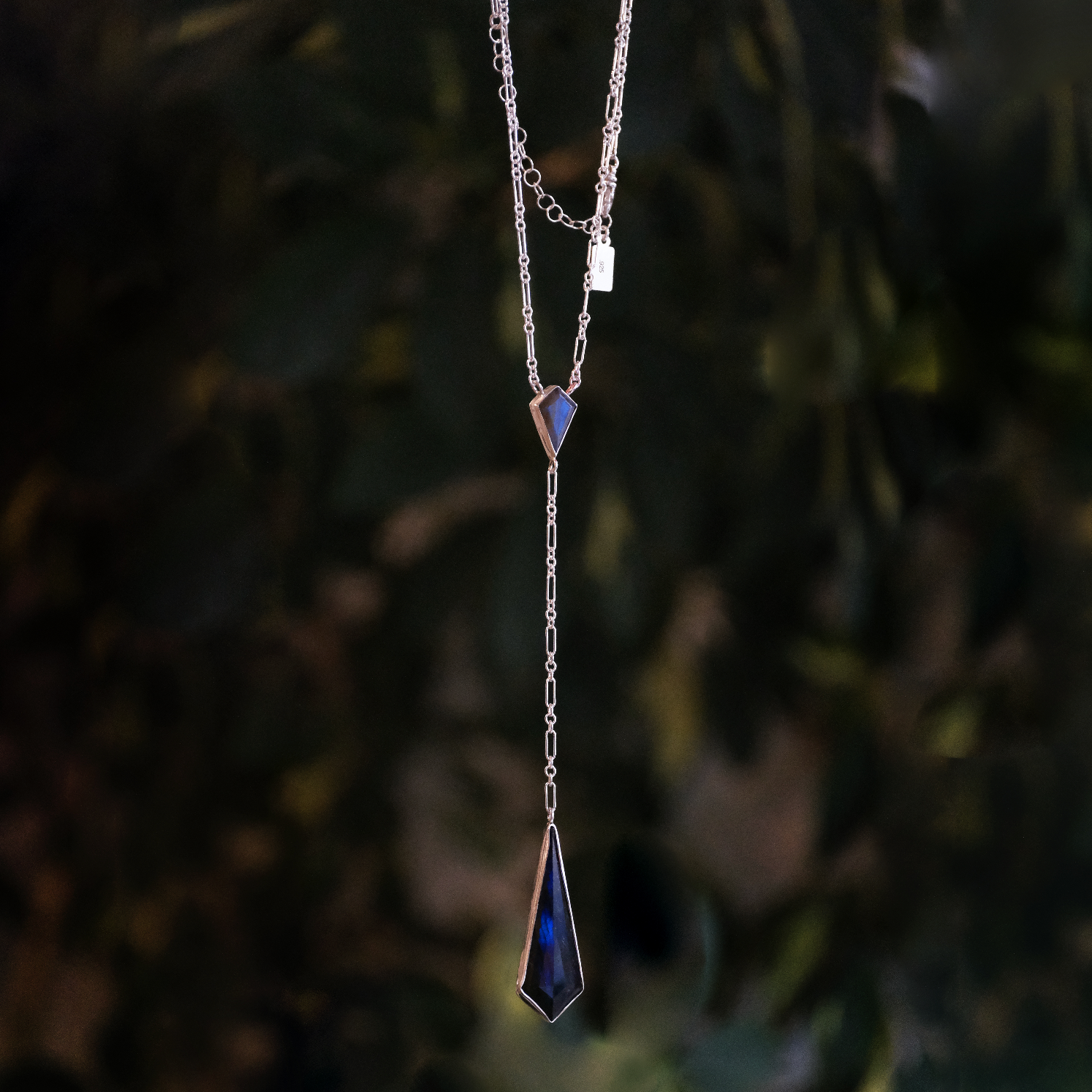Labradorite + Sterling Kyber Necklace - One of a Kind
