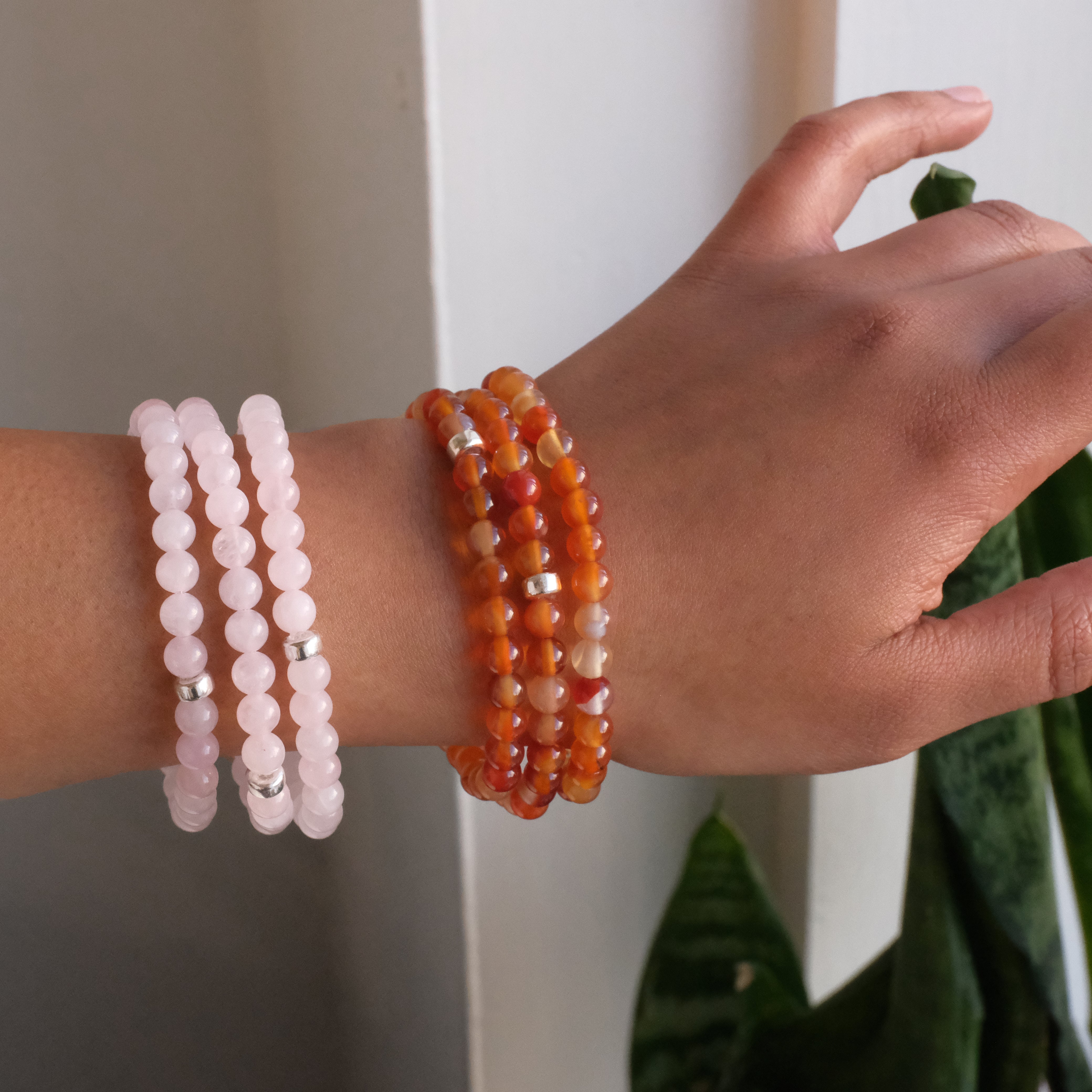 Rose Quartz Gemstone Bracelet