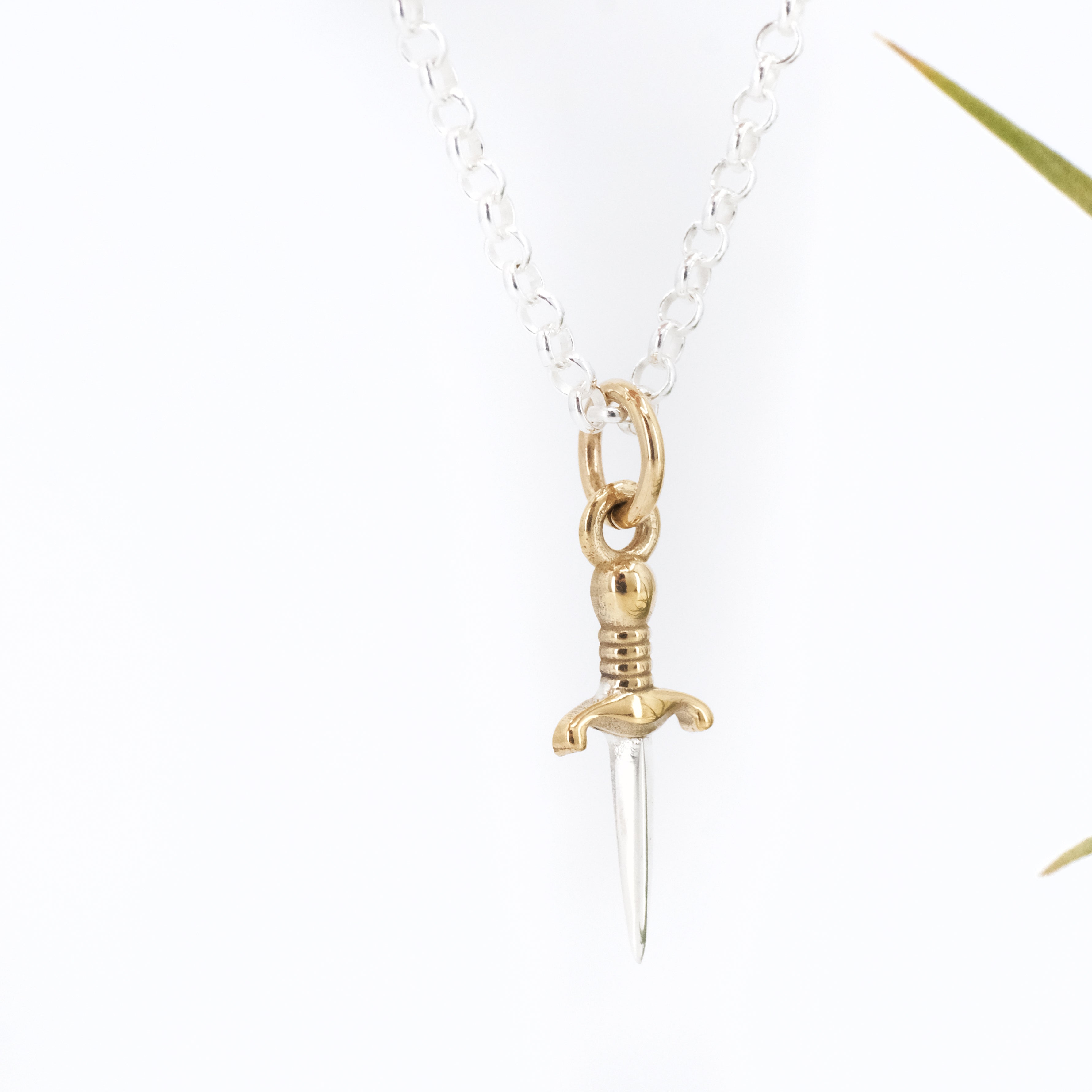 Daggeret Sterling Necklace