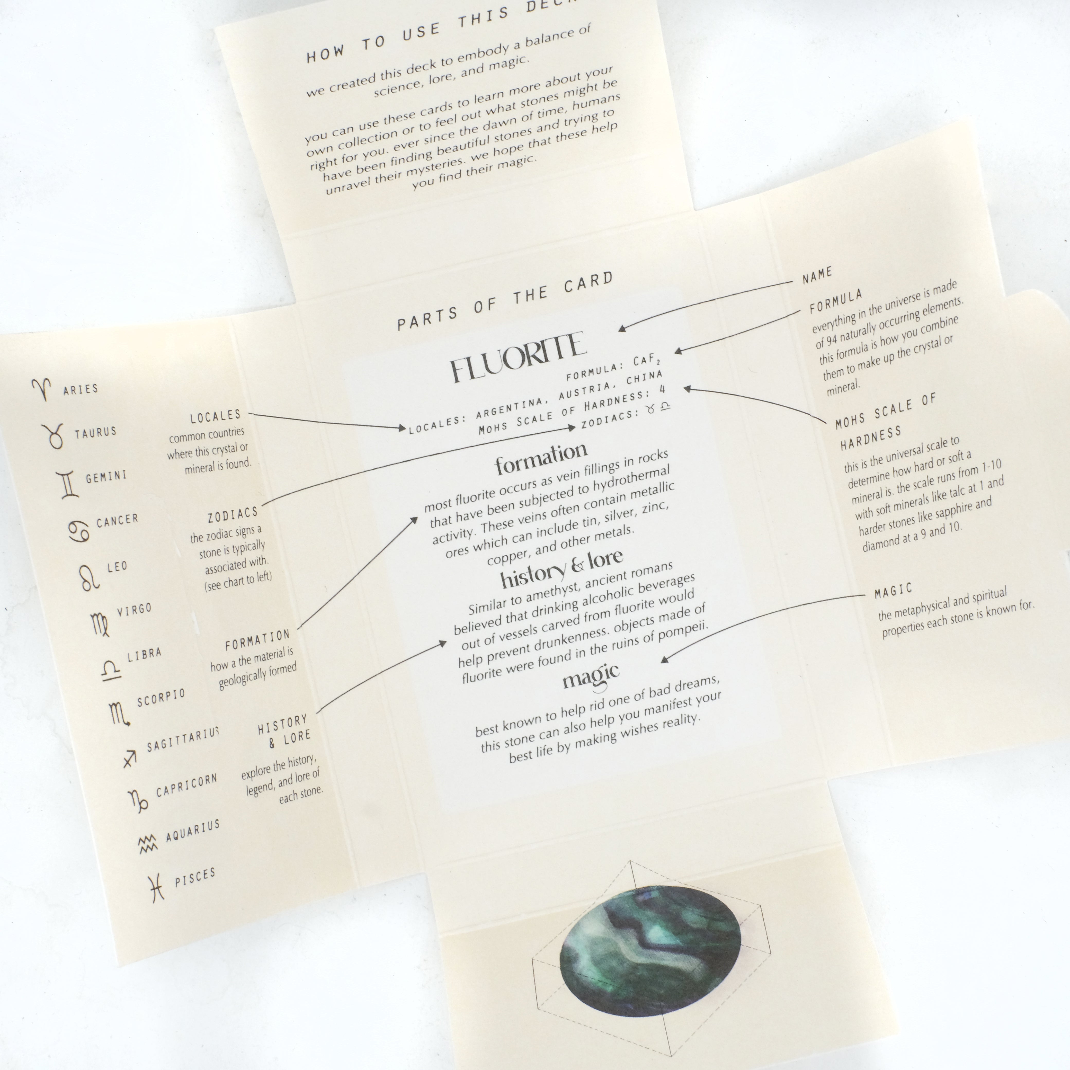 On the Rocks Crystal Deck