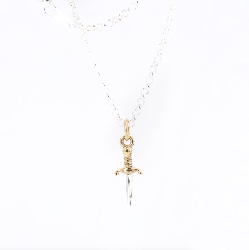 Daggeret Sterling Necklace