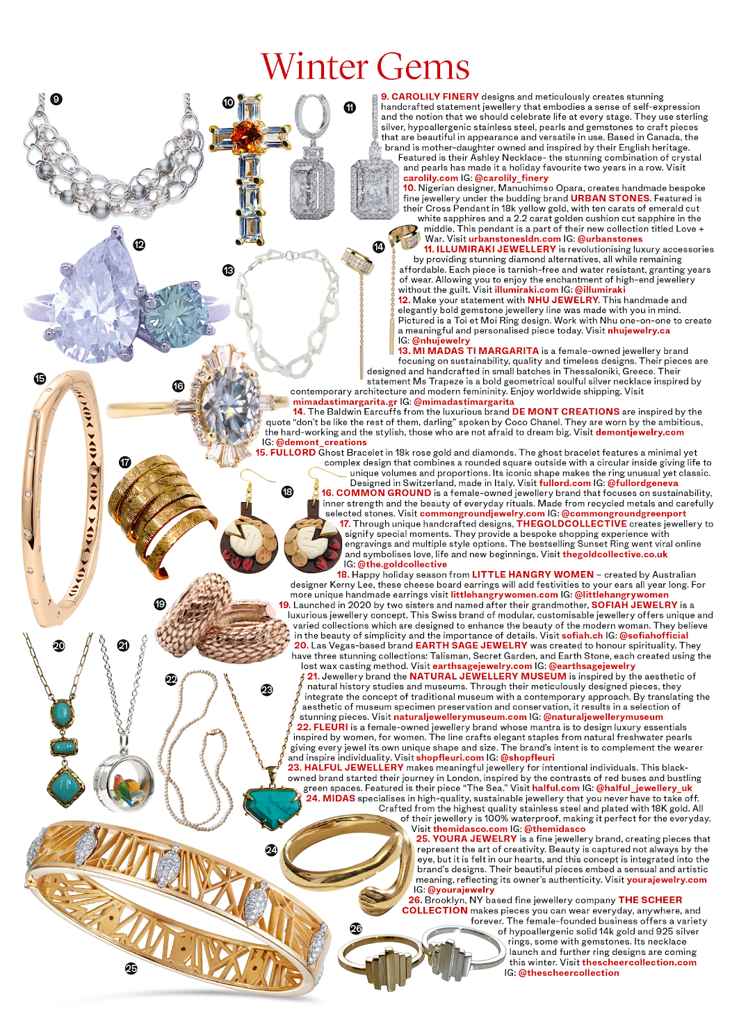 14k Moissanite + Diamond Chareau Ring