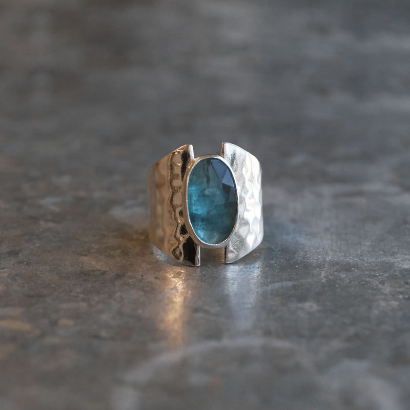 Larimar Sola Ring (Size 7) - One of a Kind