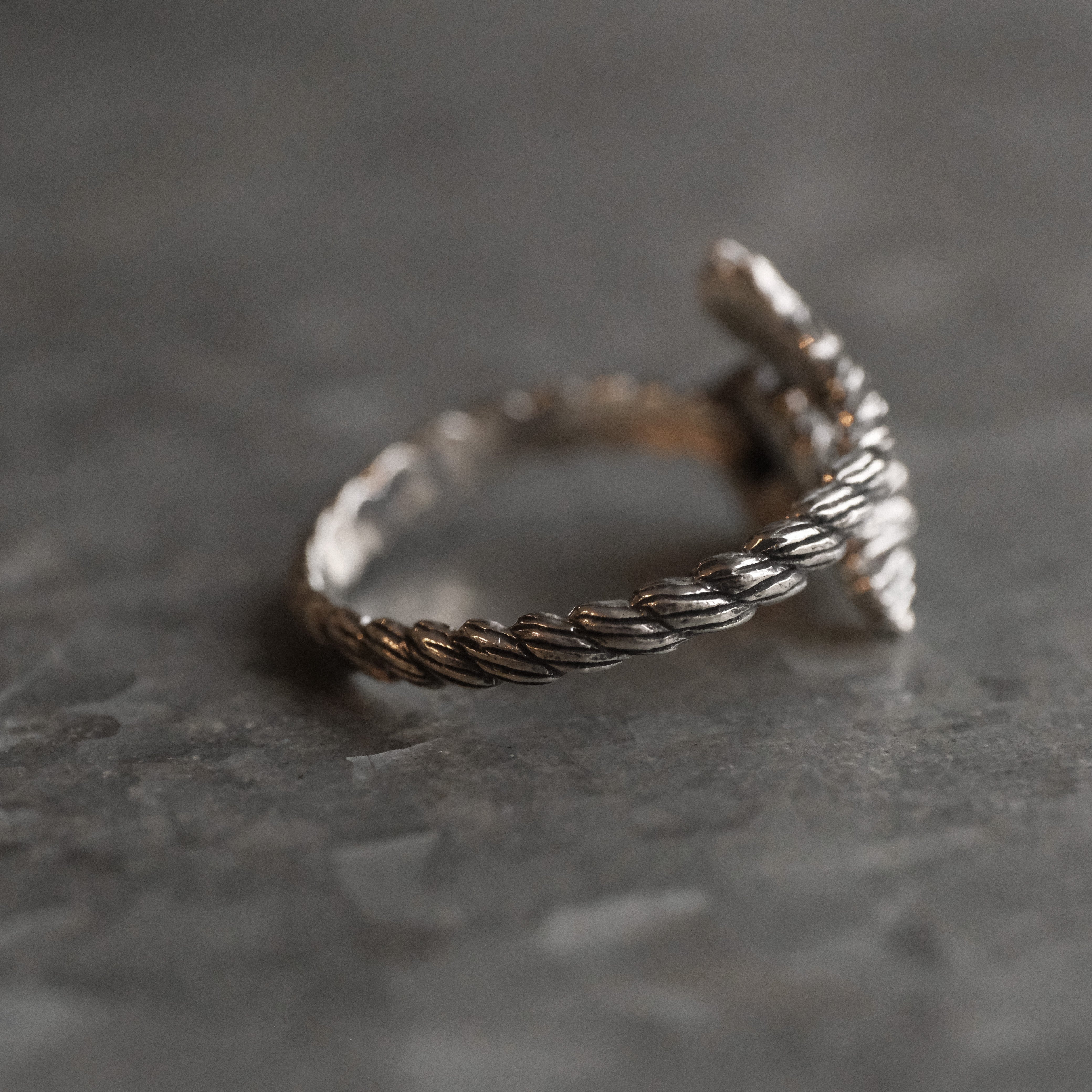 Sterling Knot Ring - Adjustable