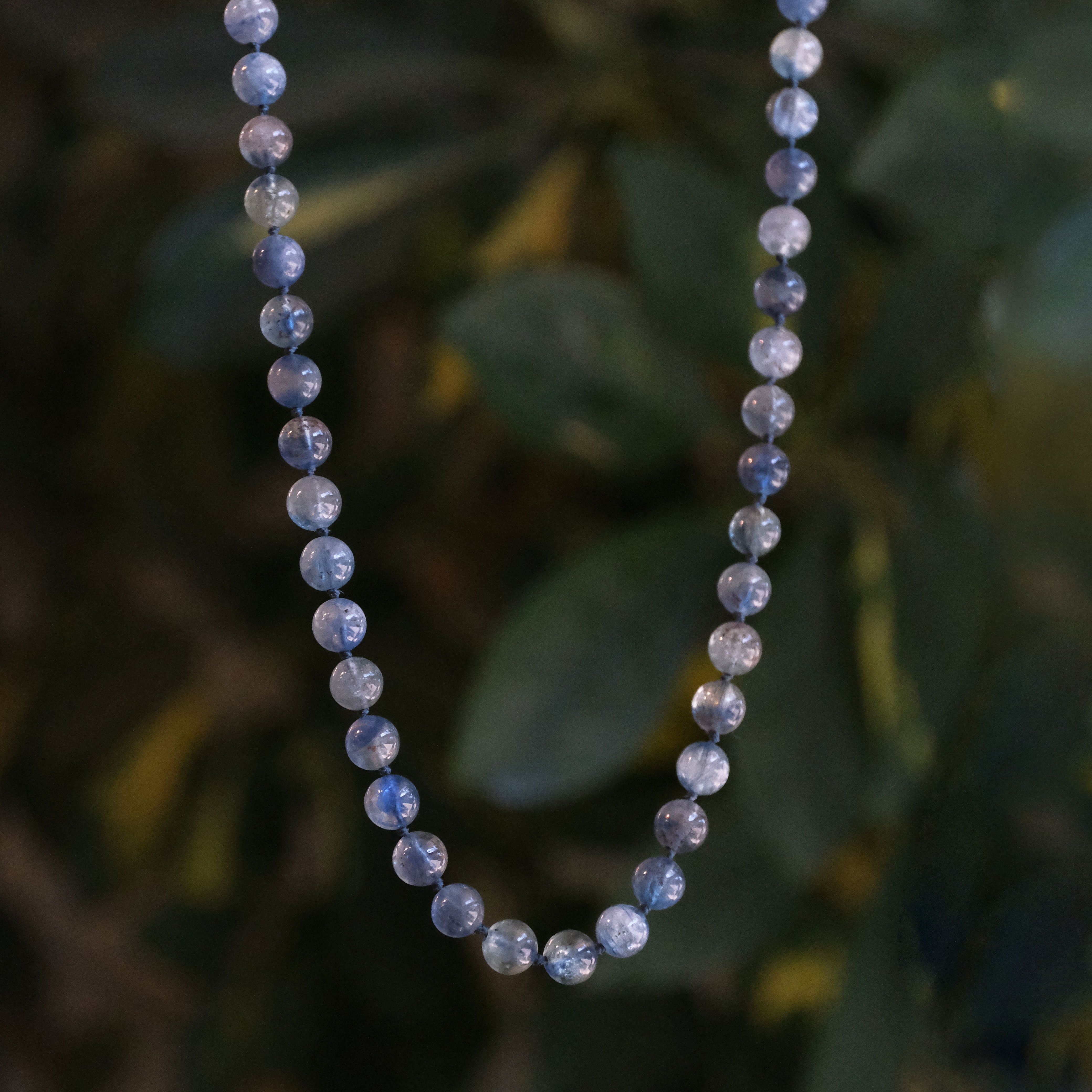 Knotted Kyanite Nor'easter Necklace