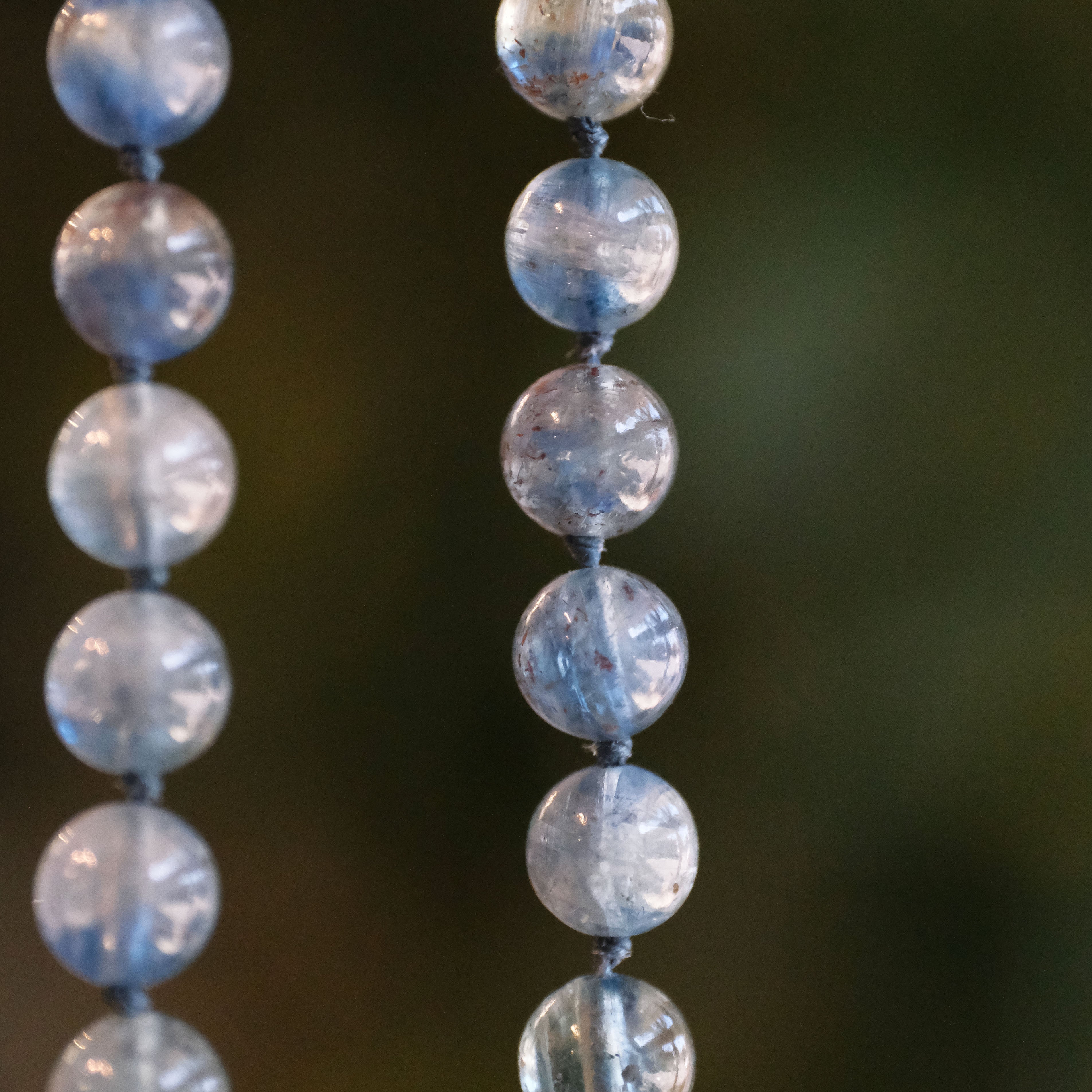 Knotted Kyanite Nor'easter Necklace