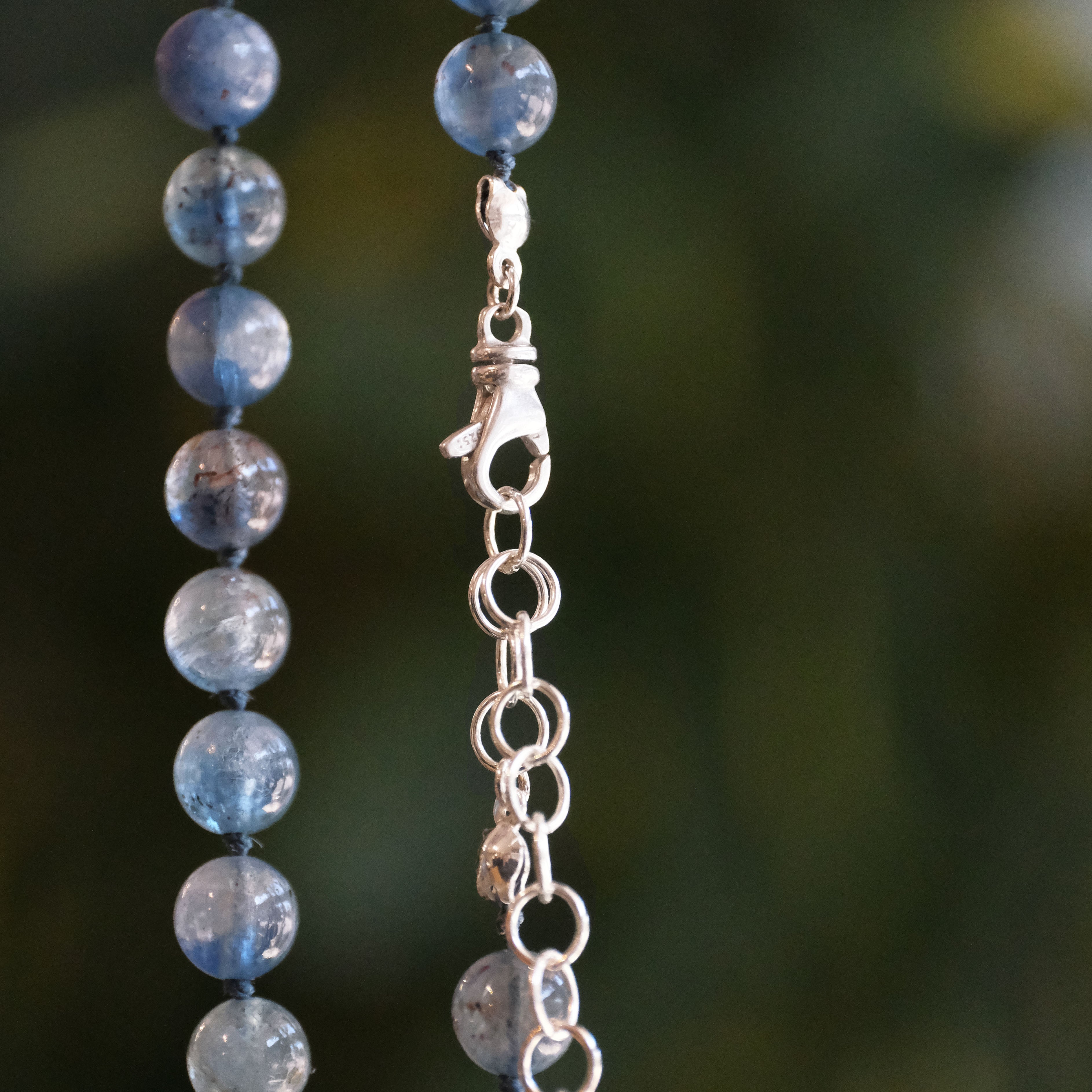 Knotted Kyanite Nor'easter Necklace