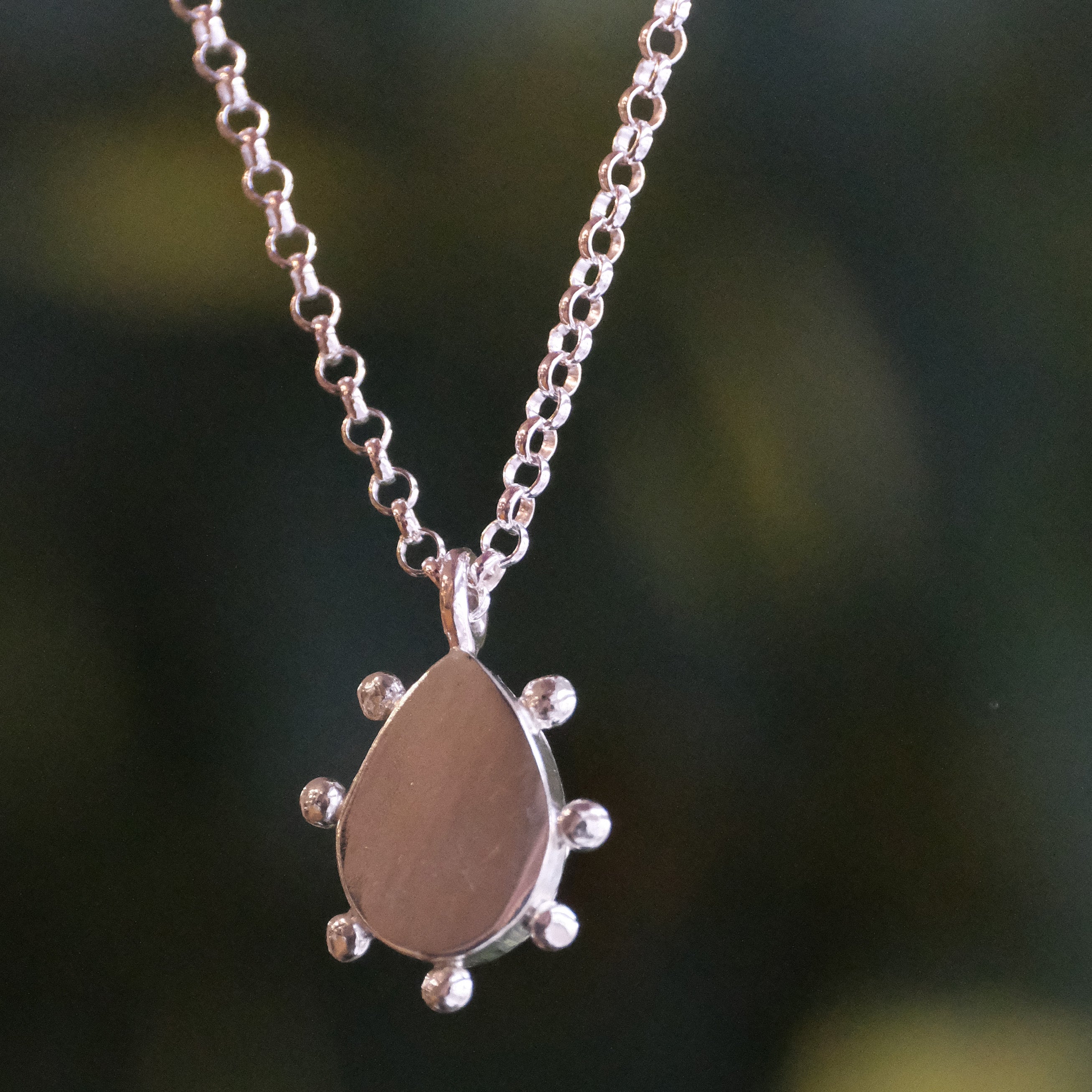 Green Tourmaline Zest Necklace - One of a Kind