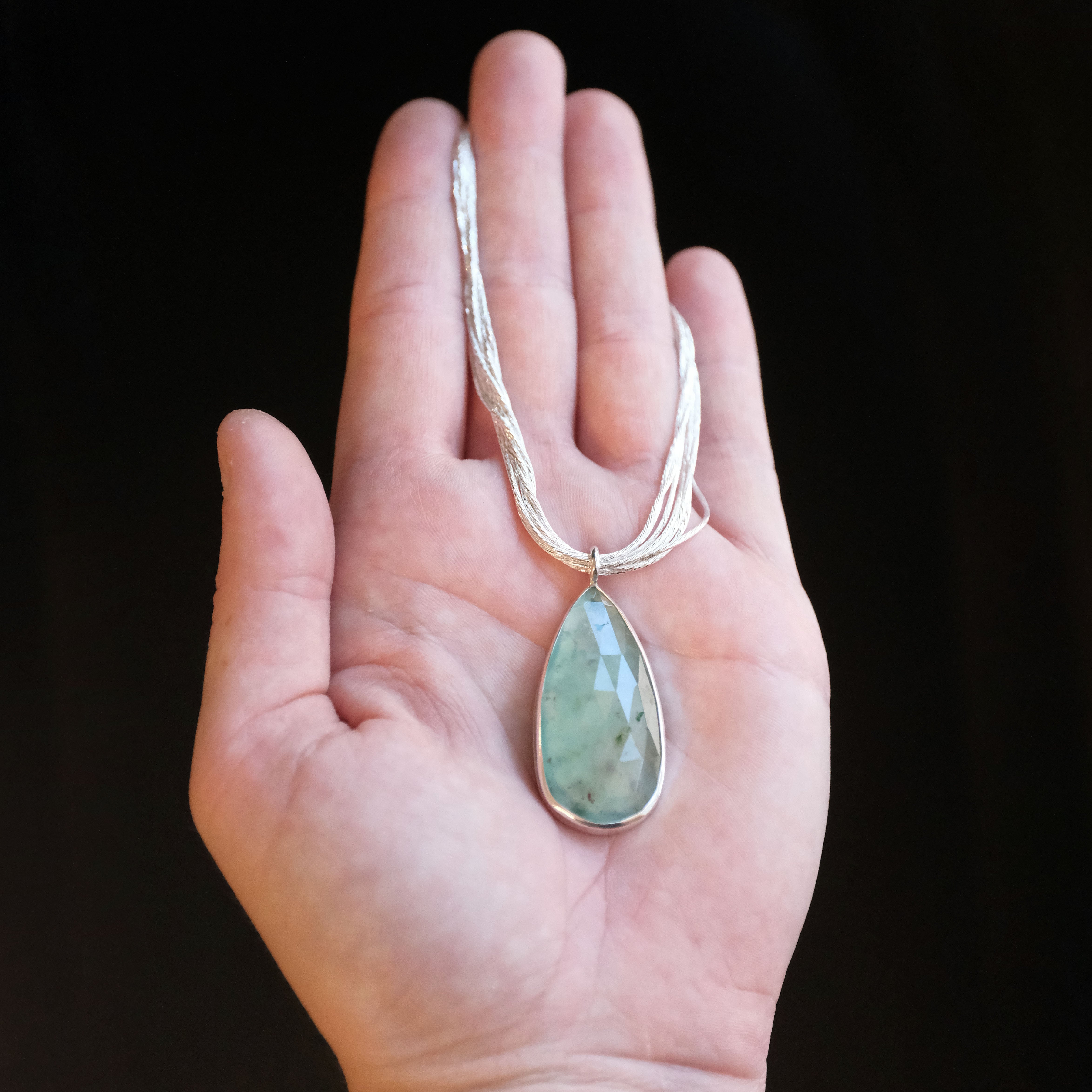 Aquaprase Liquid Strand Necklace - One of a Kind