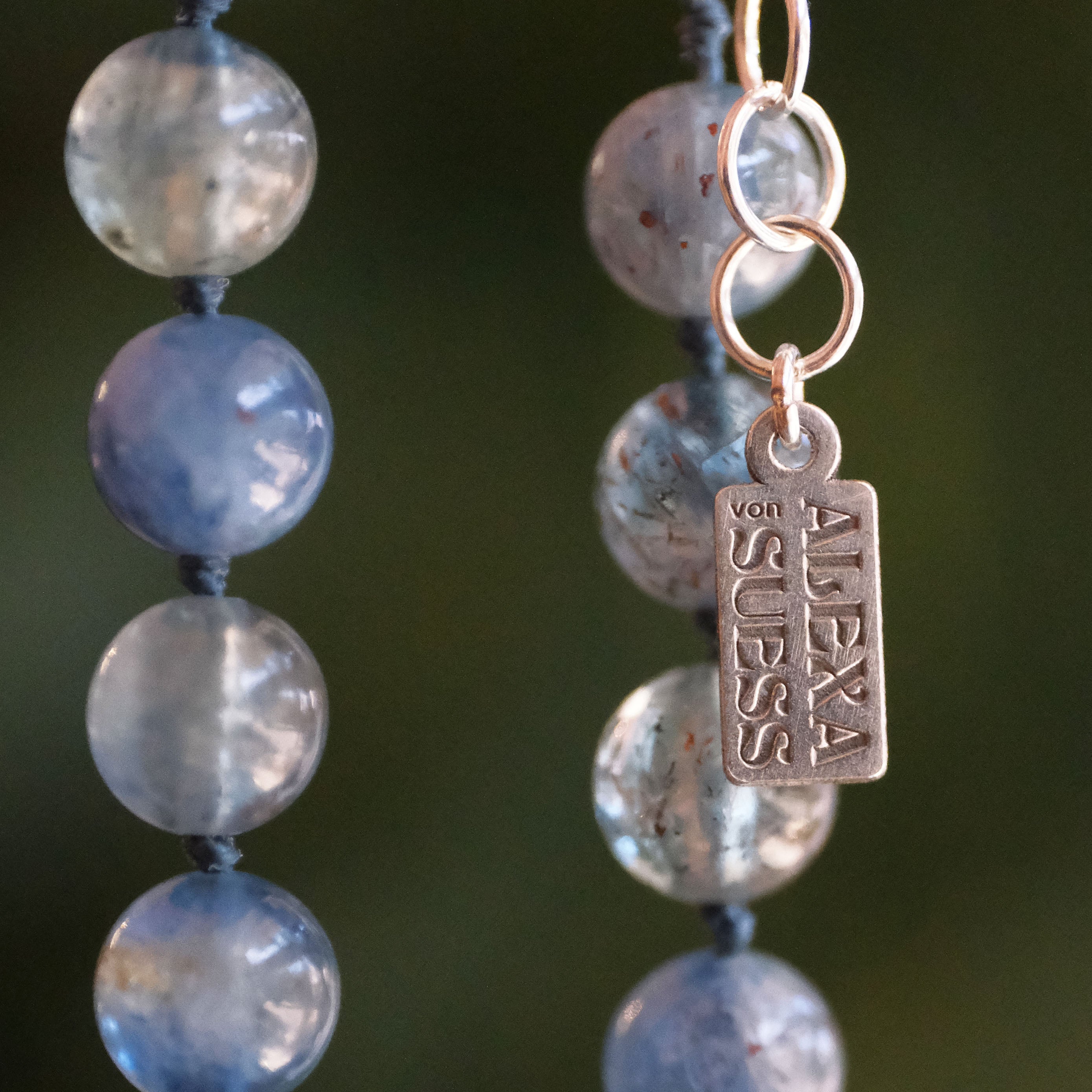 Knotted Kyanite Nor'easter Necklace