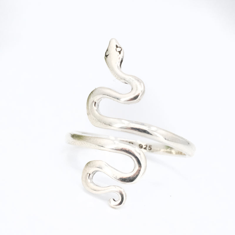 Sterling Snake Wrap Ring