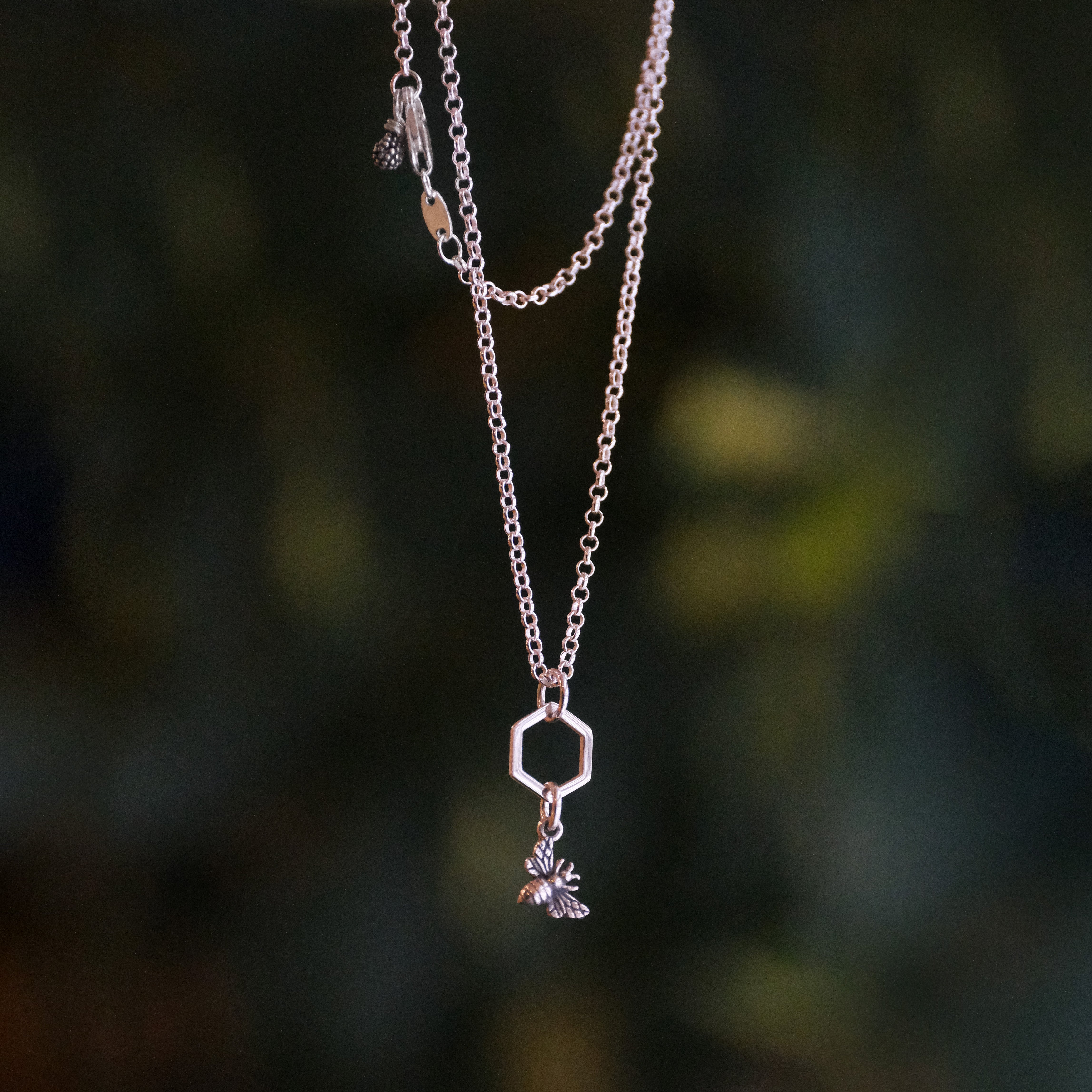 Make Honey Sterling Necklace