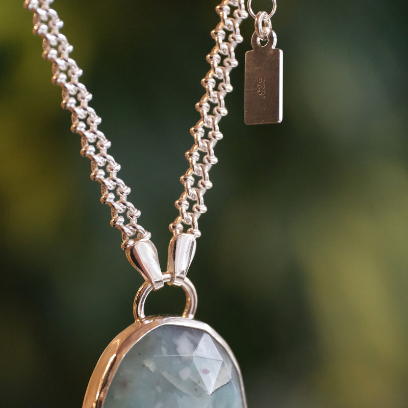 Pink Sapphire Rosé Necklace - One of a Kind