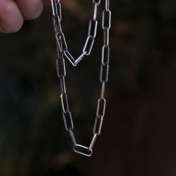 Sterling Atacama Chain Necklace