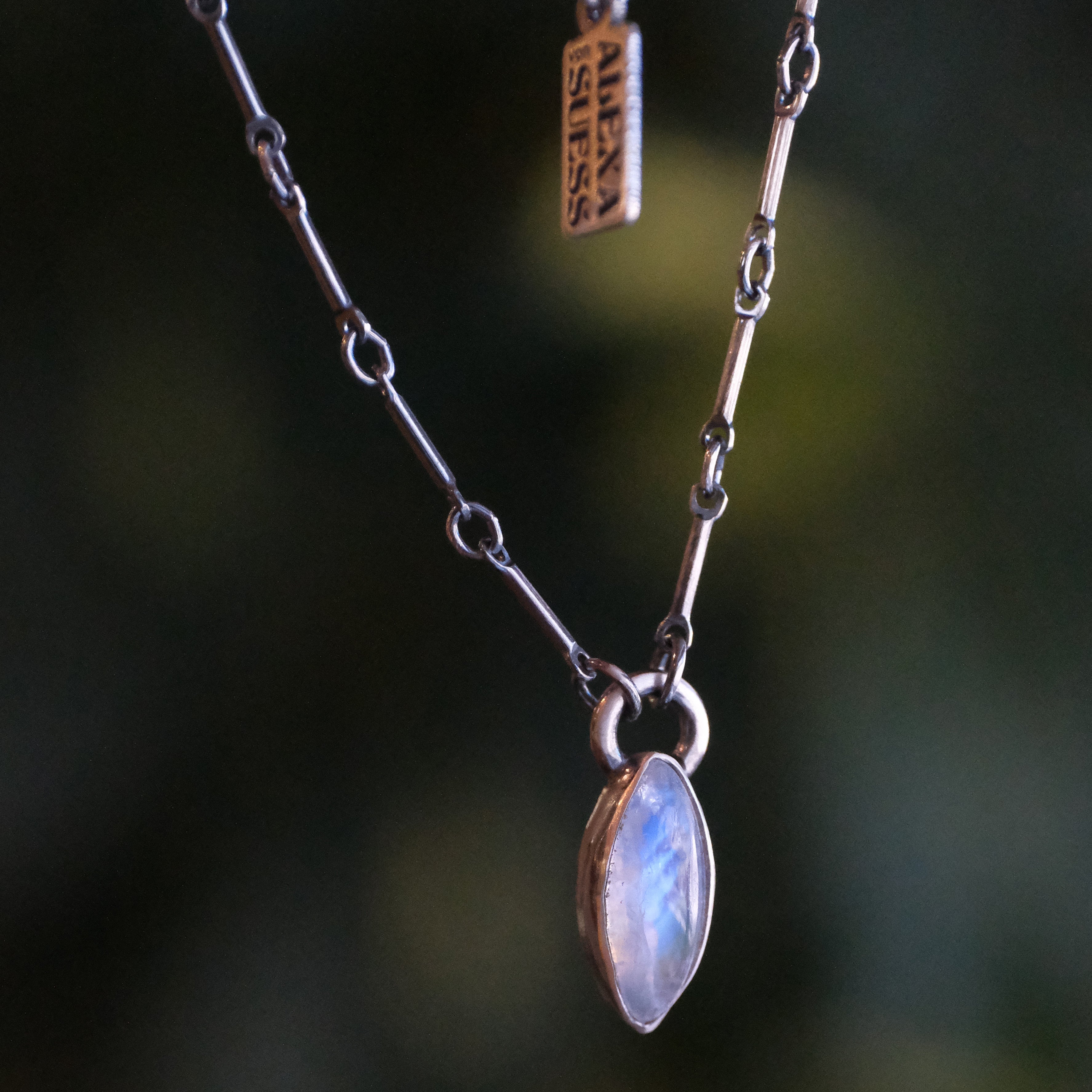 Moonstone + Sterling Largo Necklace - One of a Kind