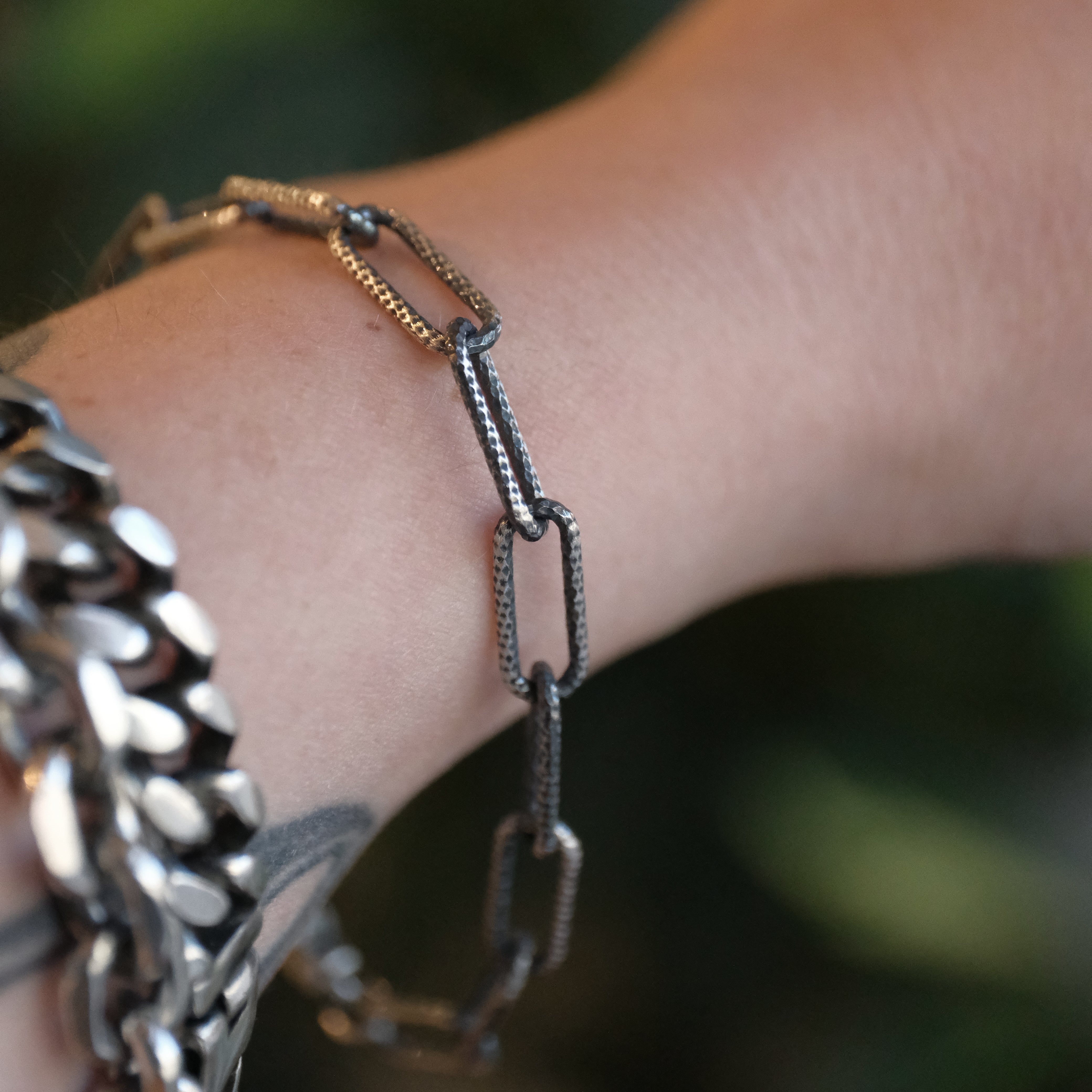 Sterling Atacama Chain Bracelet