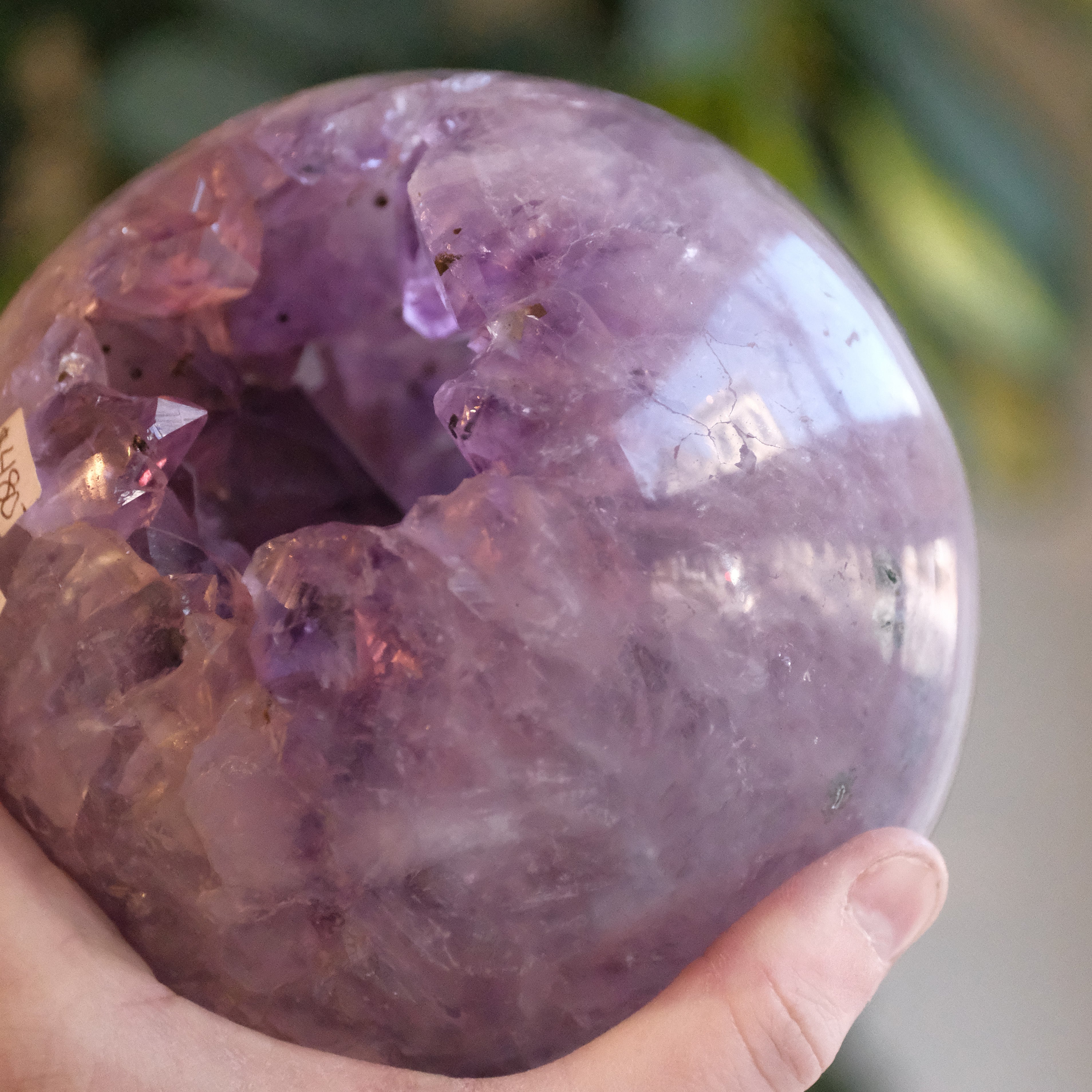 Giant Brazilian Amethyst Sphere