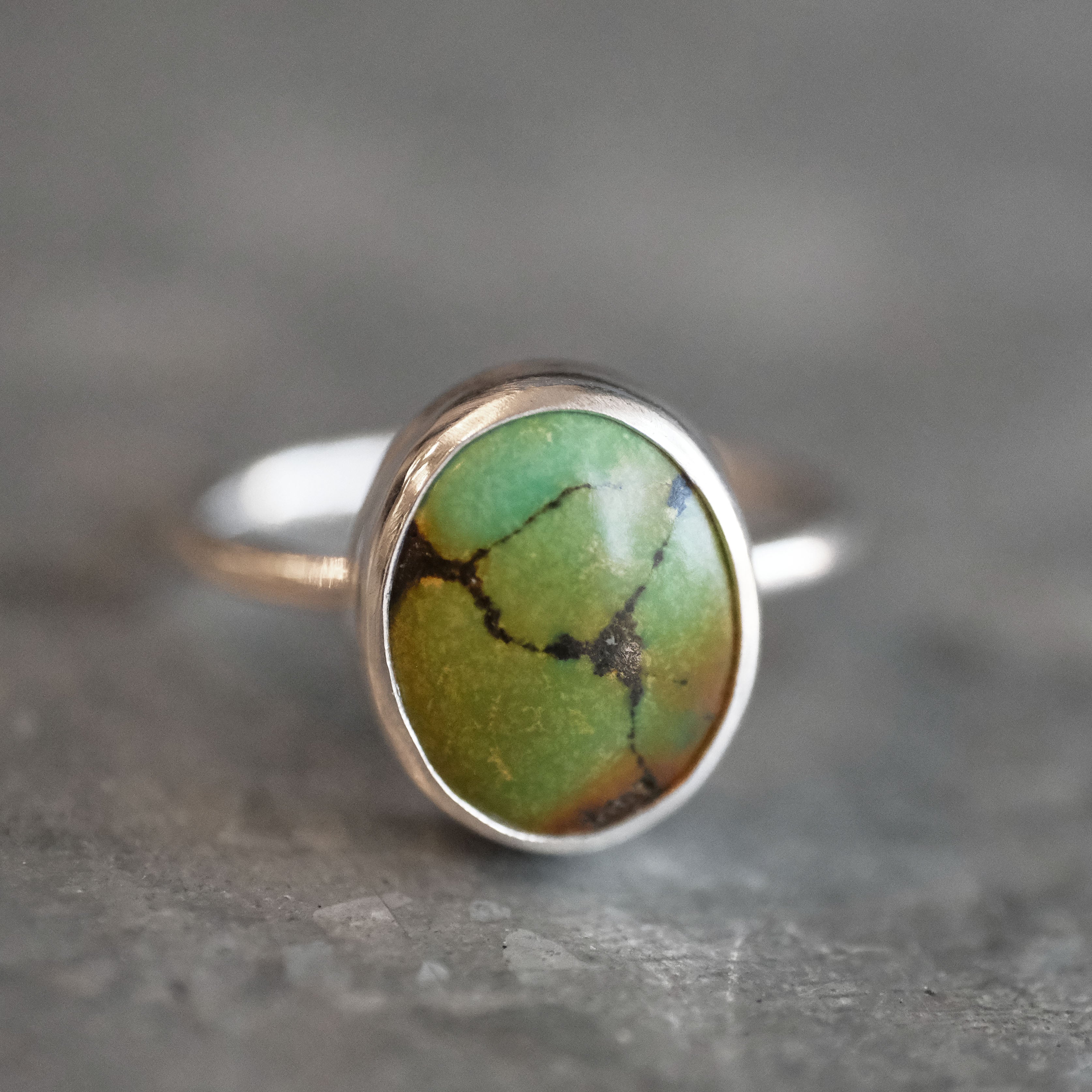 Turquoise Chiquito Ring (Size 6) - One of a Kind