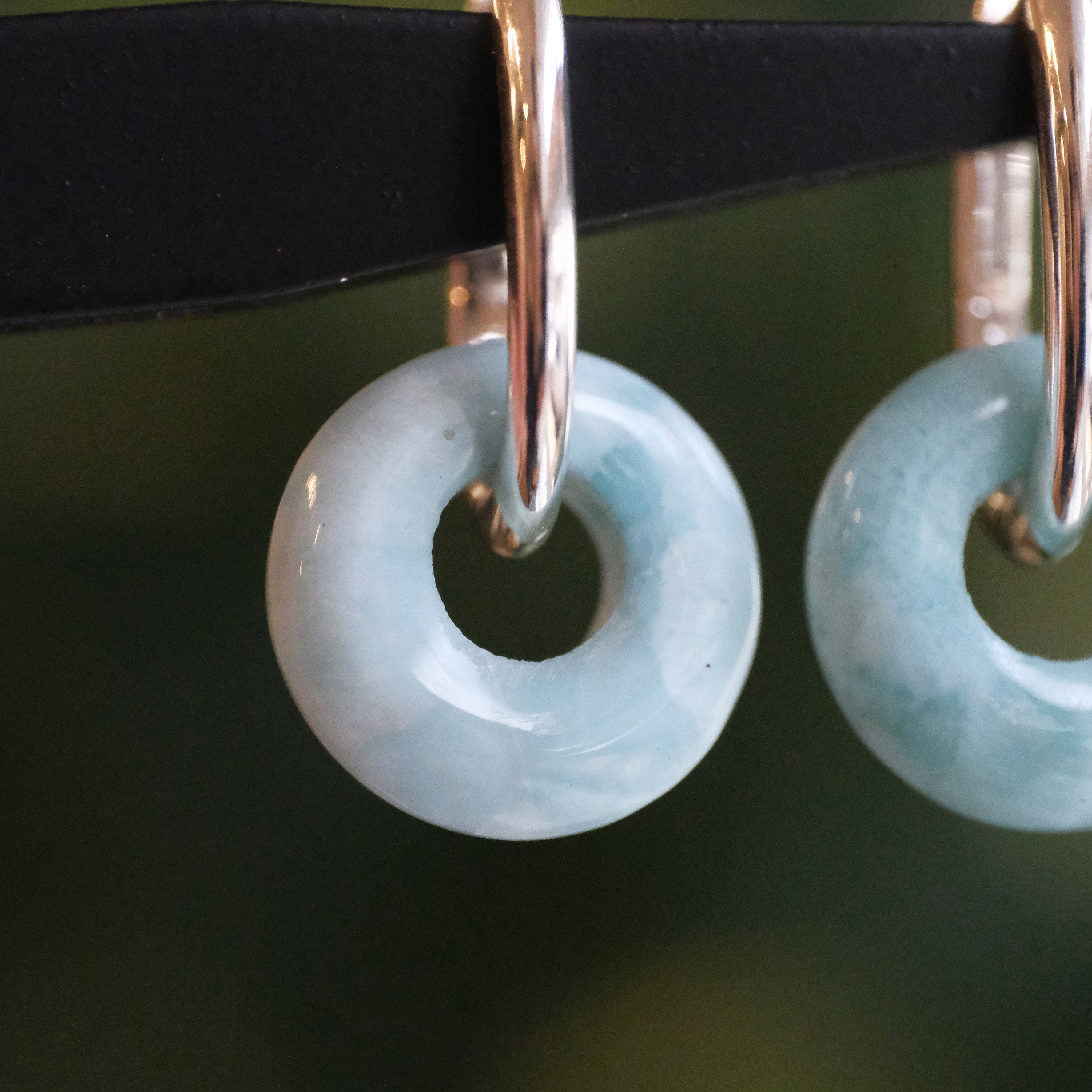 Two-in-One Larimar Oaxaca Earrings