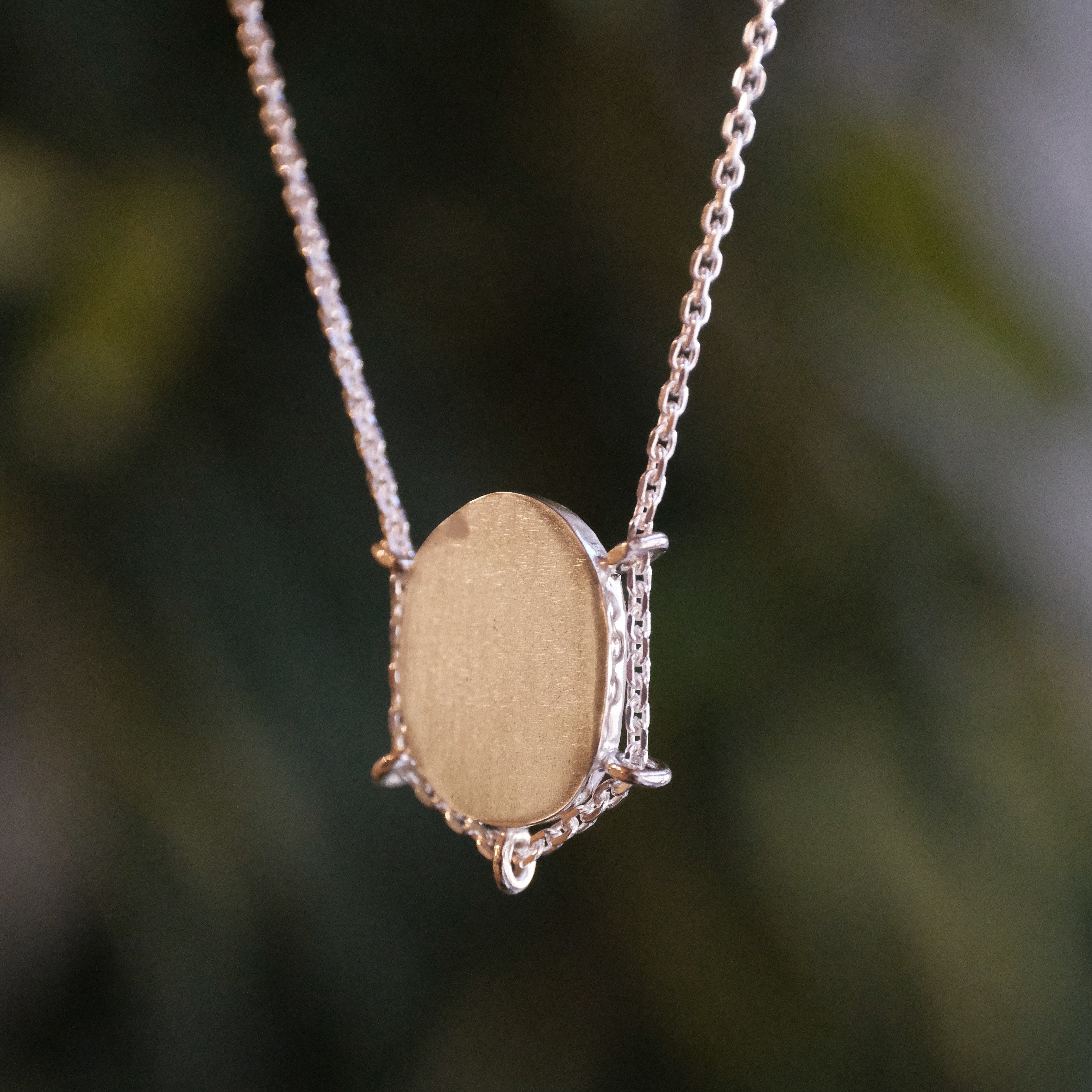 Aqua Kyanite Path Necklace - One of a Kind