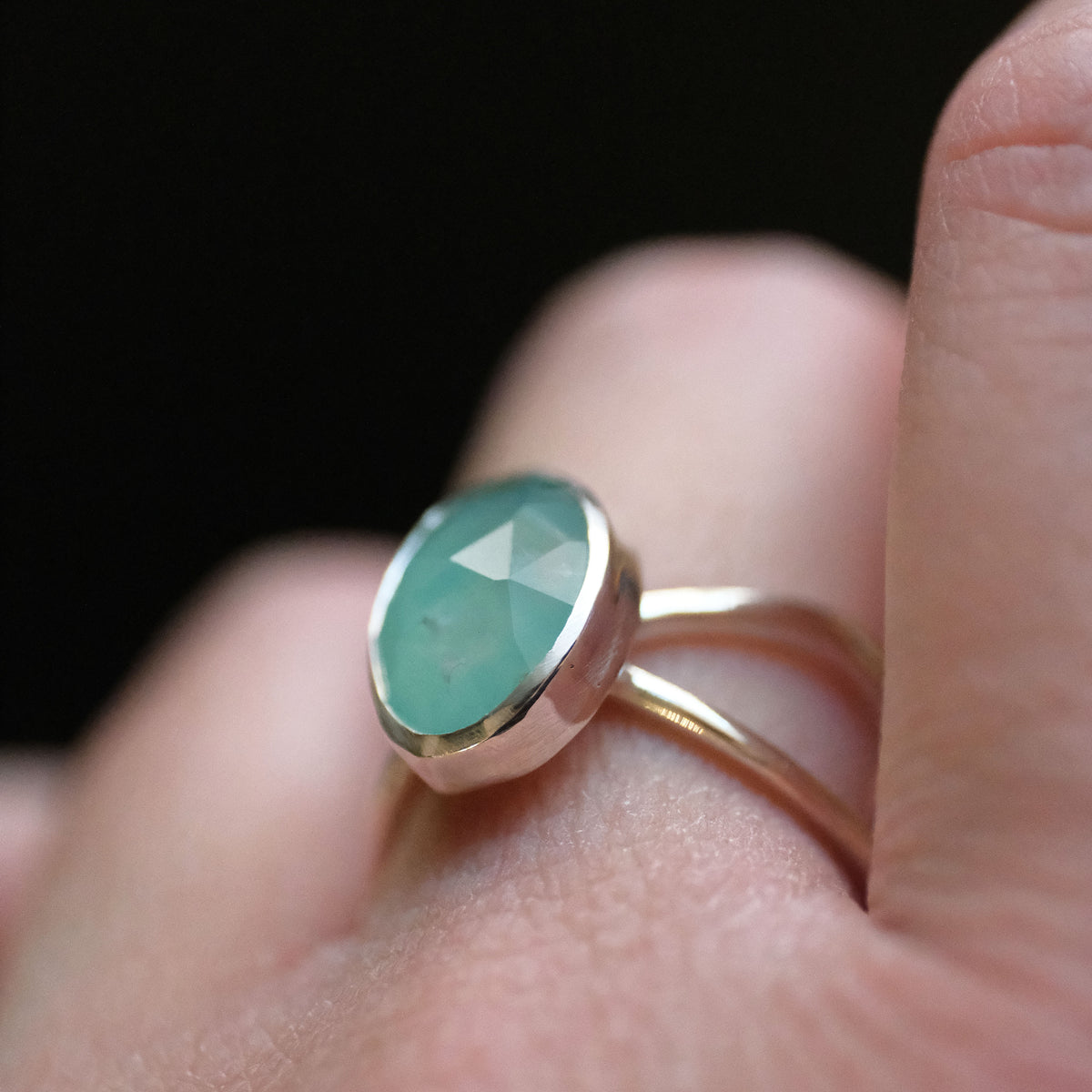 Aquaprase Atom Ring (Size 6) - One of a Kind