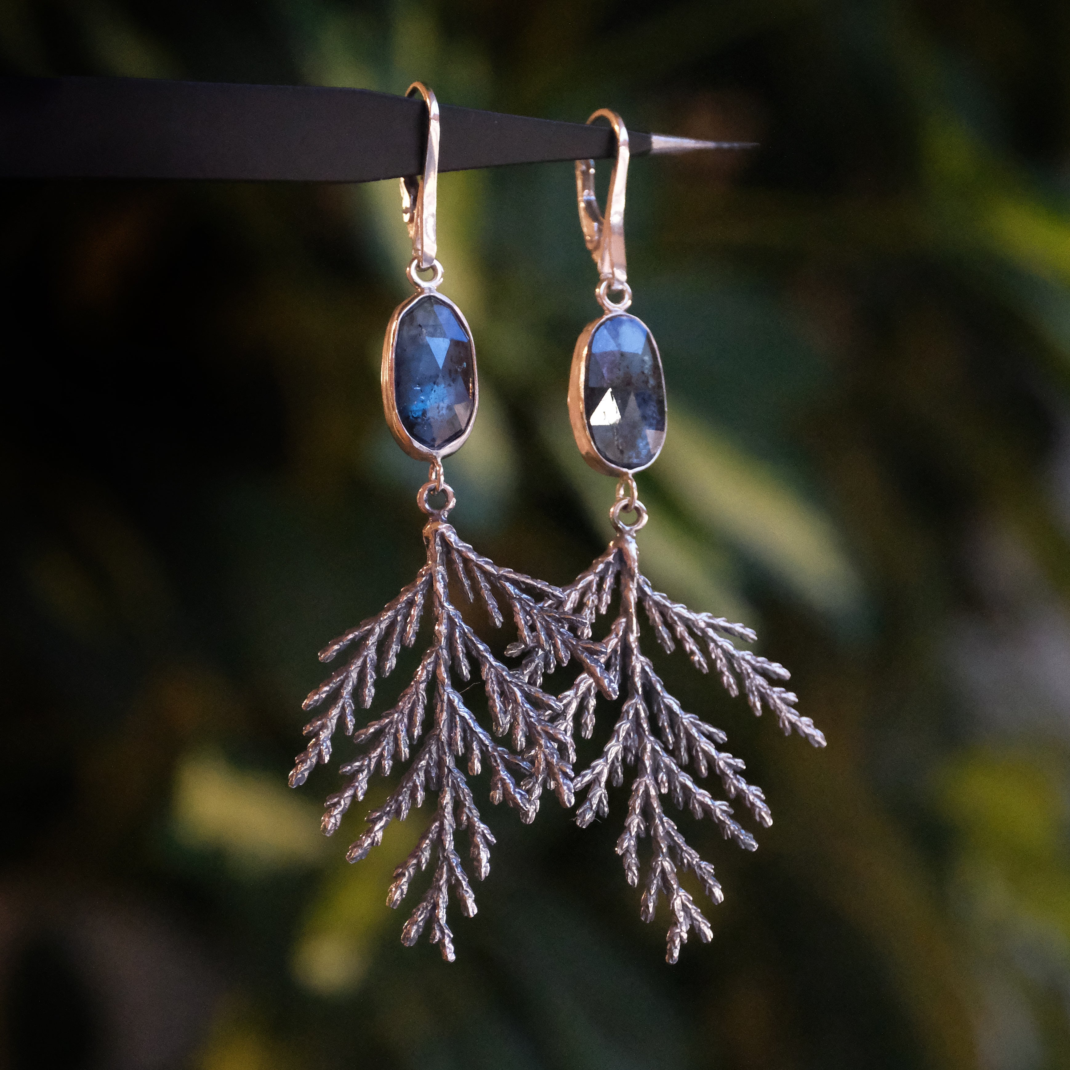 Cedar Sky Kyanite Earrings - One of a Kind