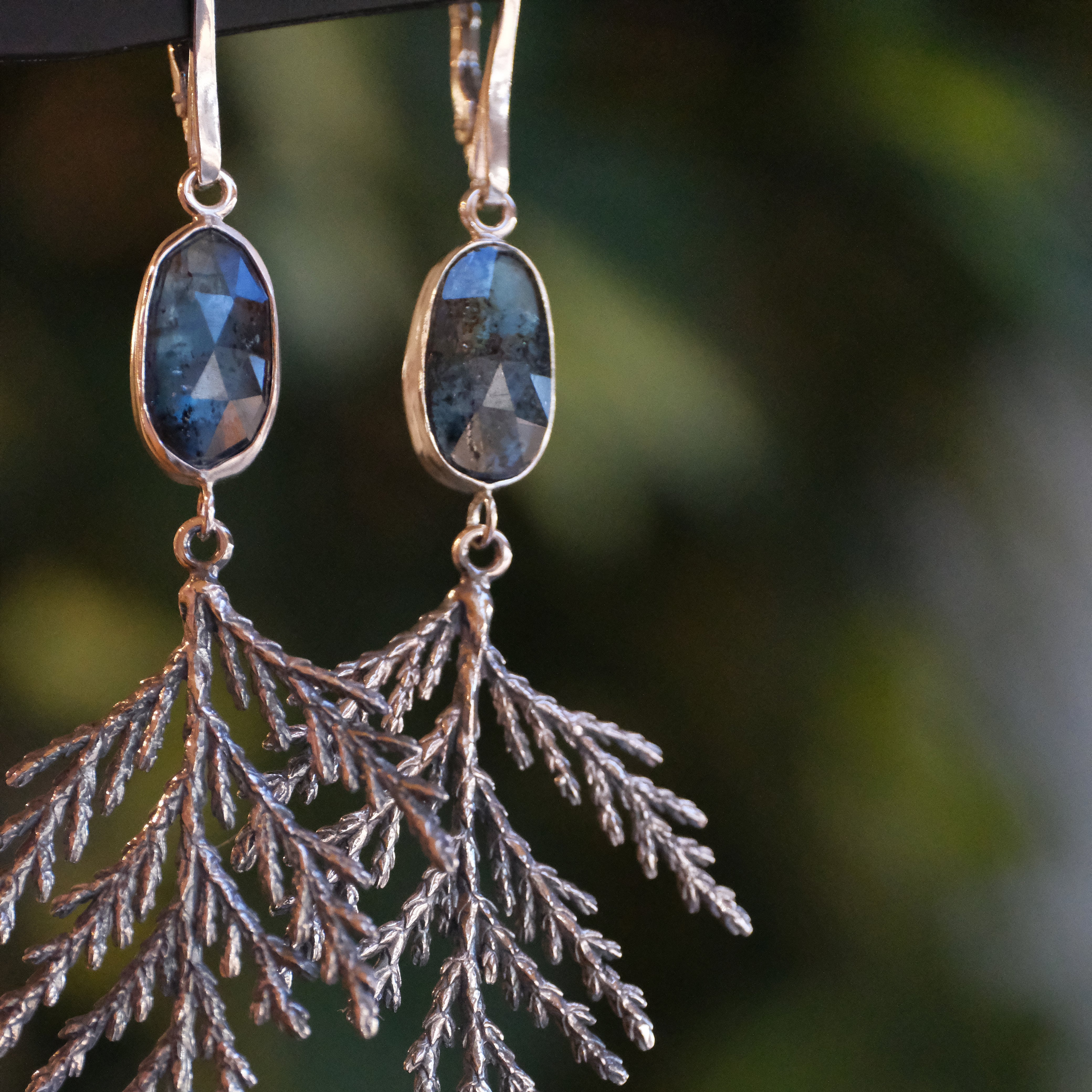 Cedar Sky Kyanite Earrings - One of a Kind