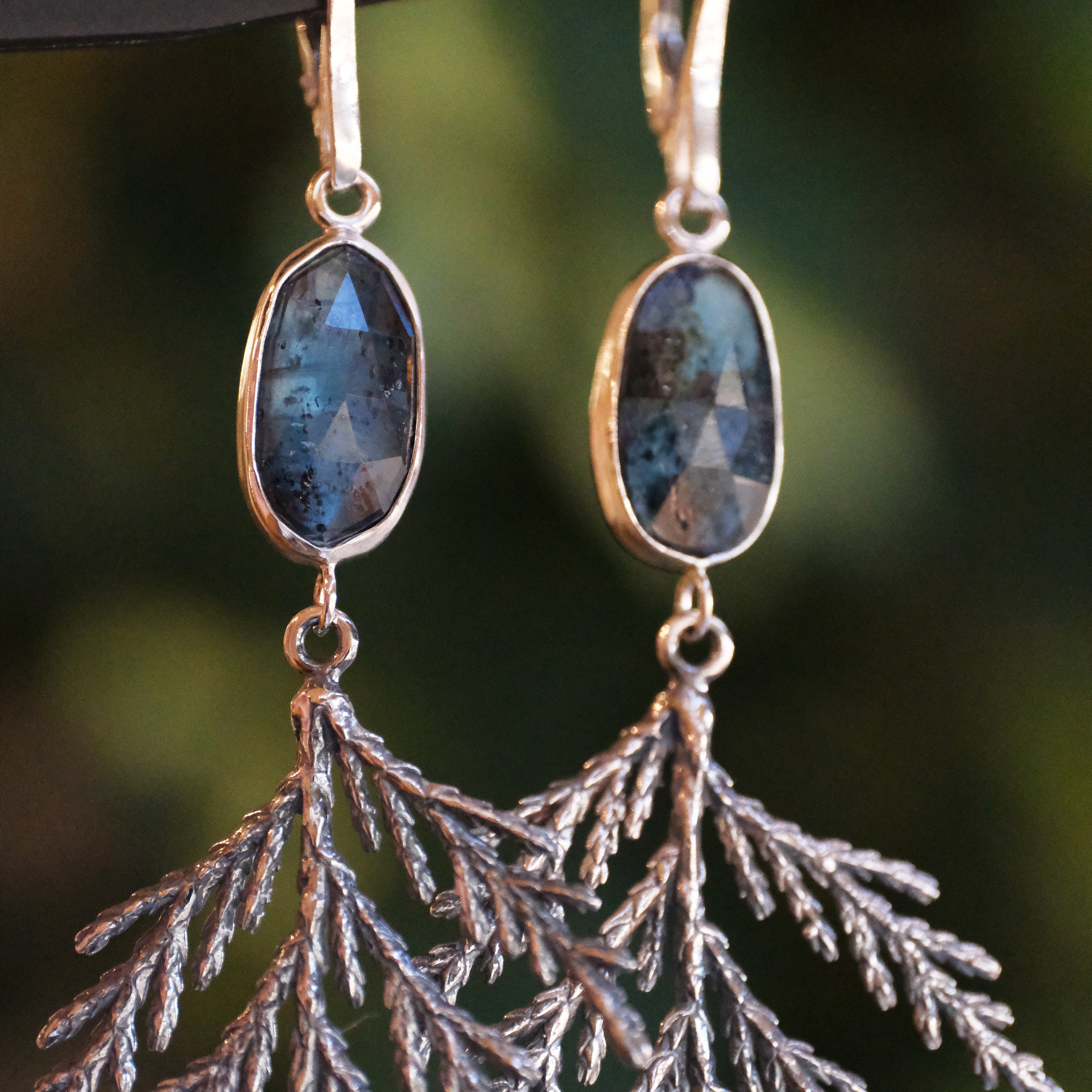 Cedar Sky Kyanite Earrings - One of a Kind