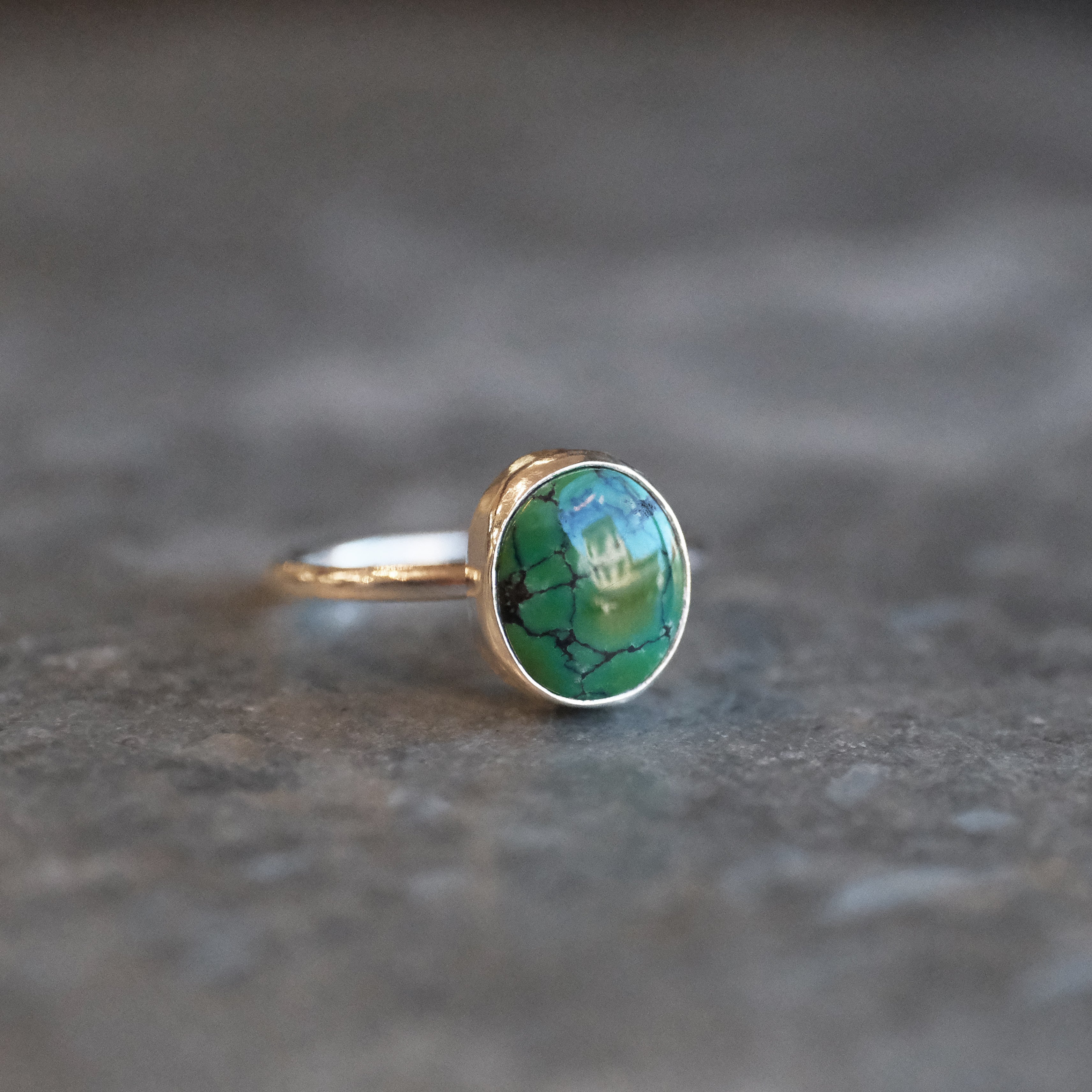 Turquoise Chiquito Ring (Size 6) - One of a Kind
