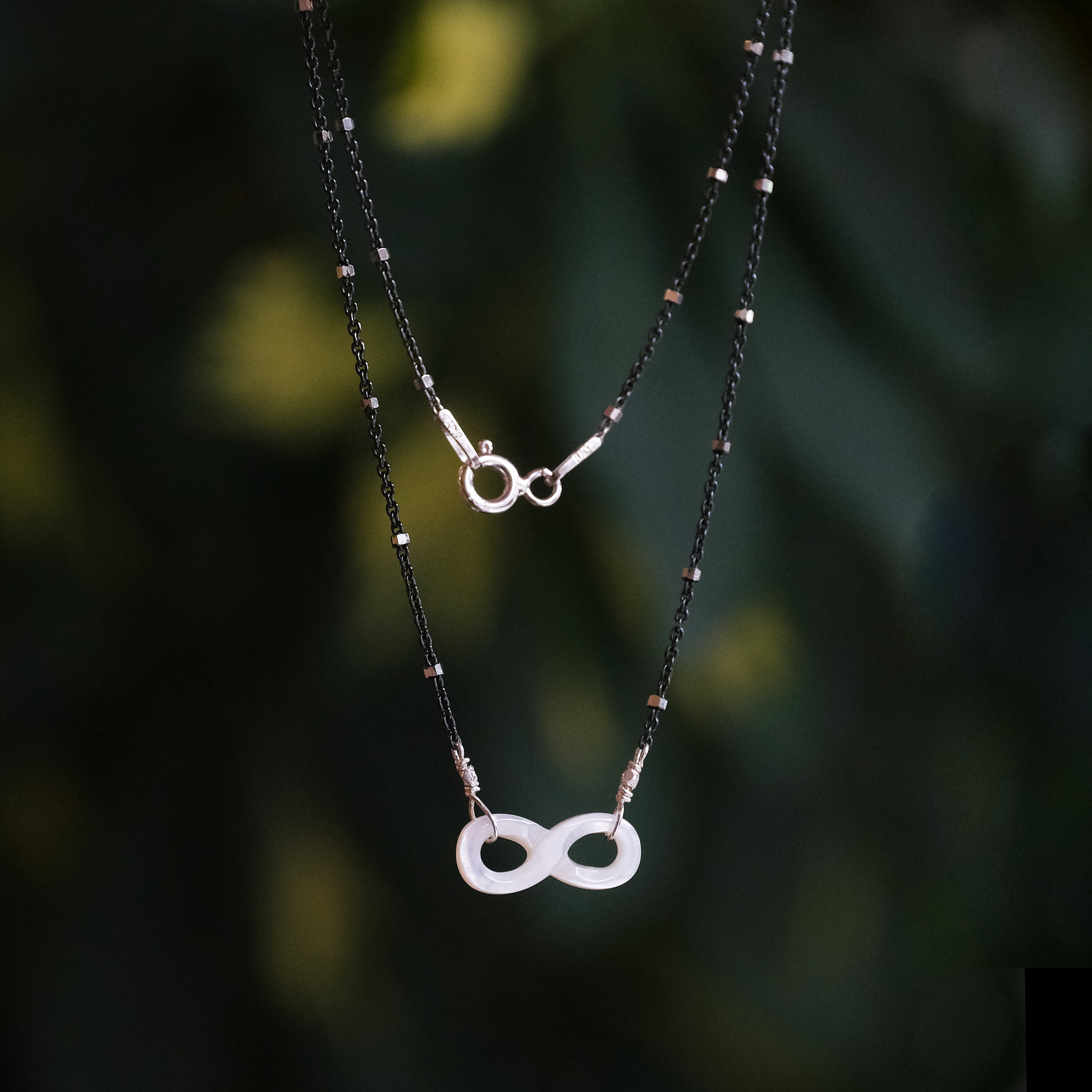 Mother of Pearl Forever Necklace