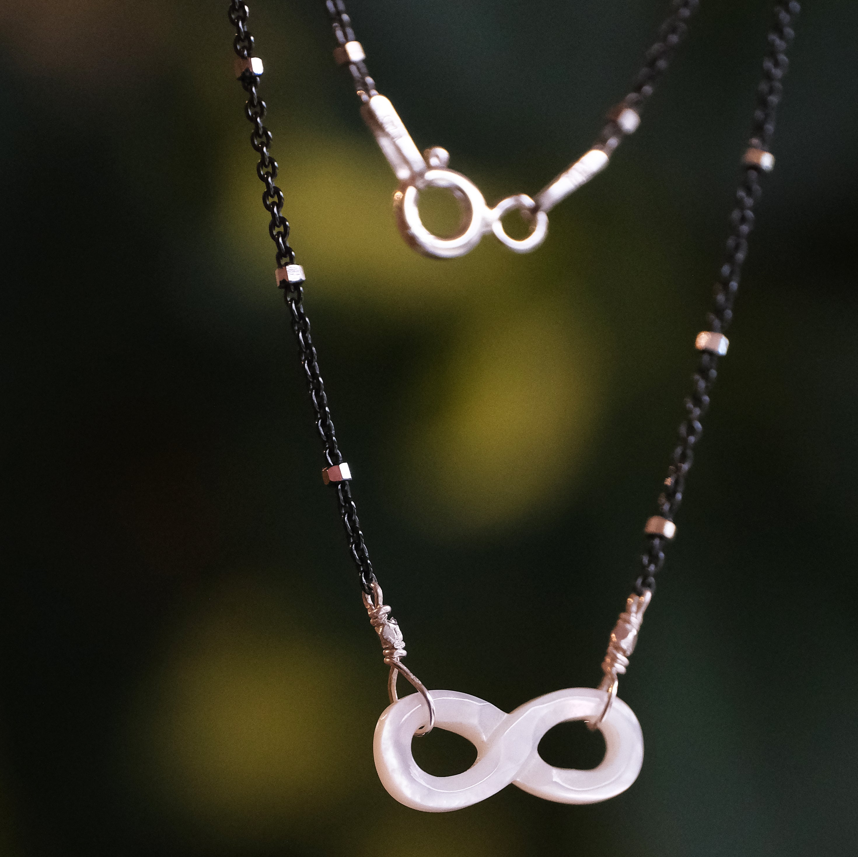 Mother of Pearl Forever Necklace
