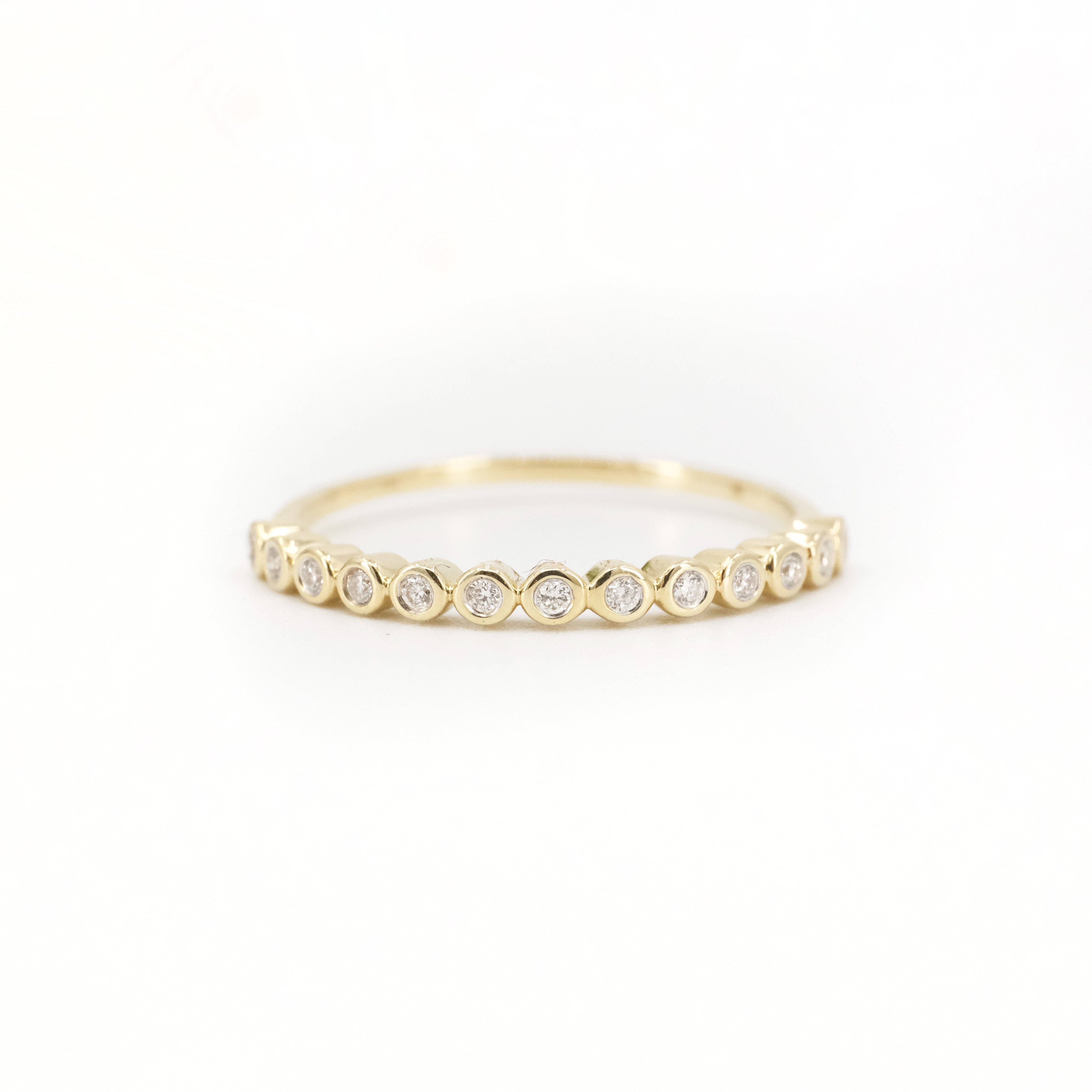 14k + Diamond Sunrise Ring