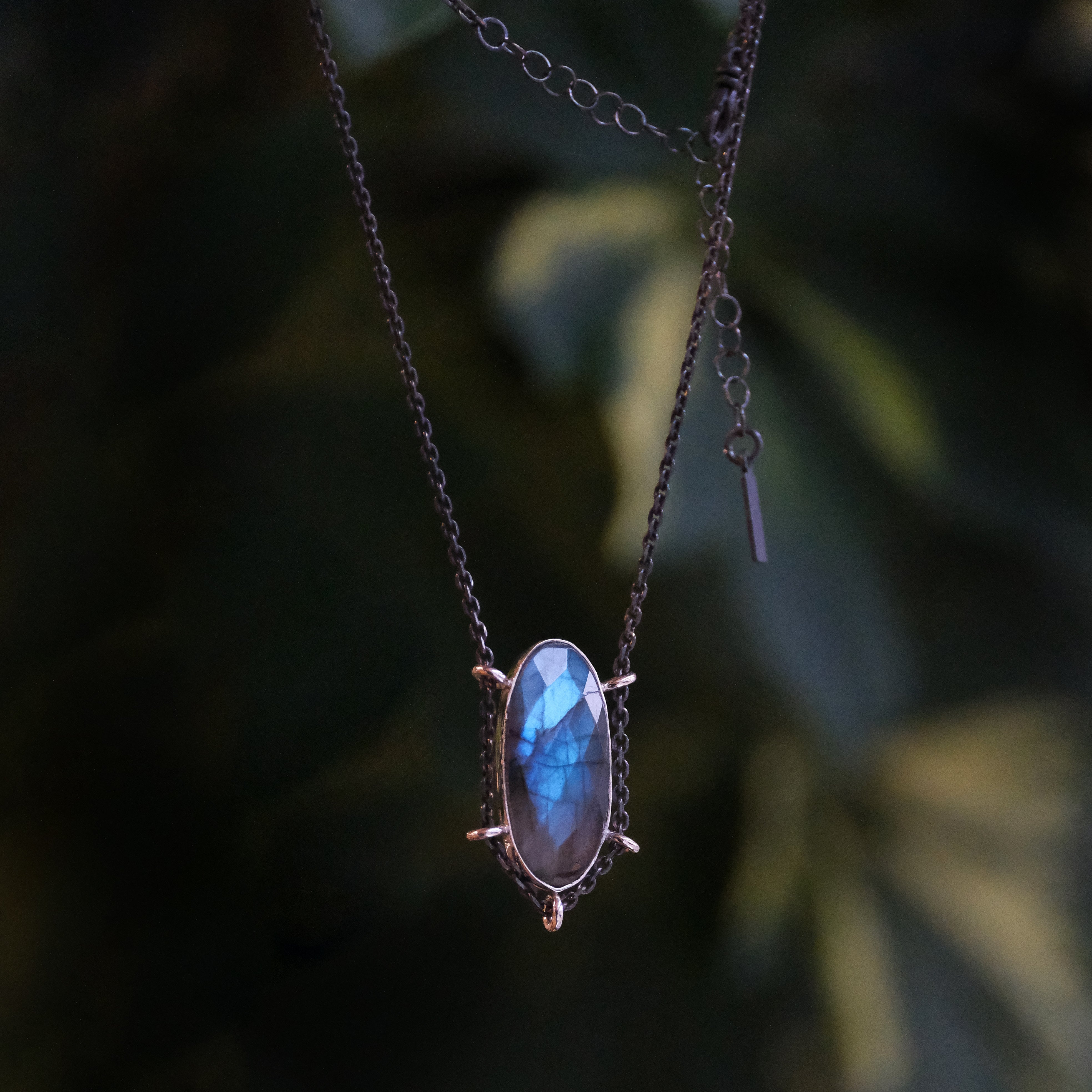 Labradorite Path Necklace - One of a Kind