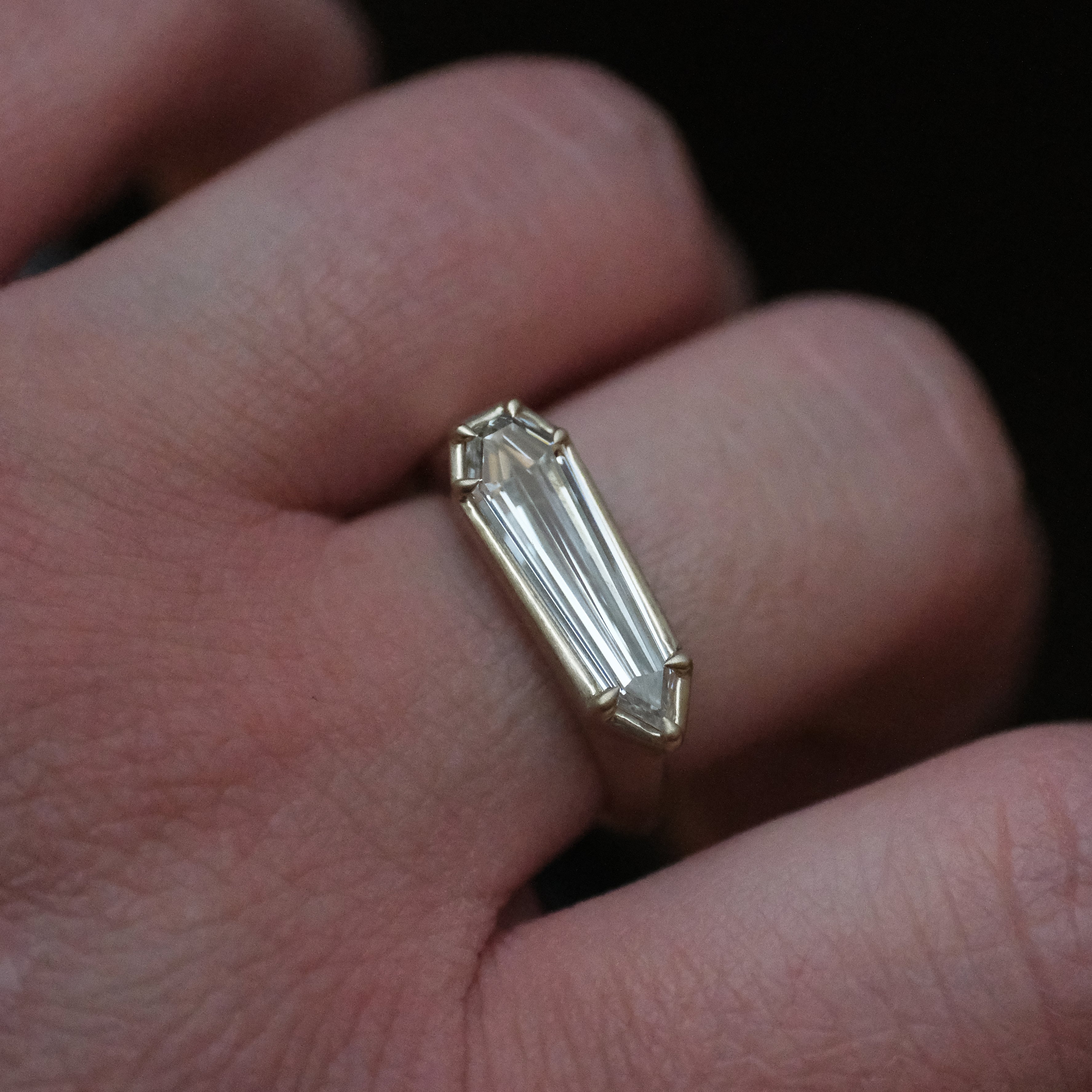 14k + Lab Diamond Nyx Ring