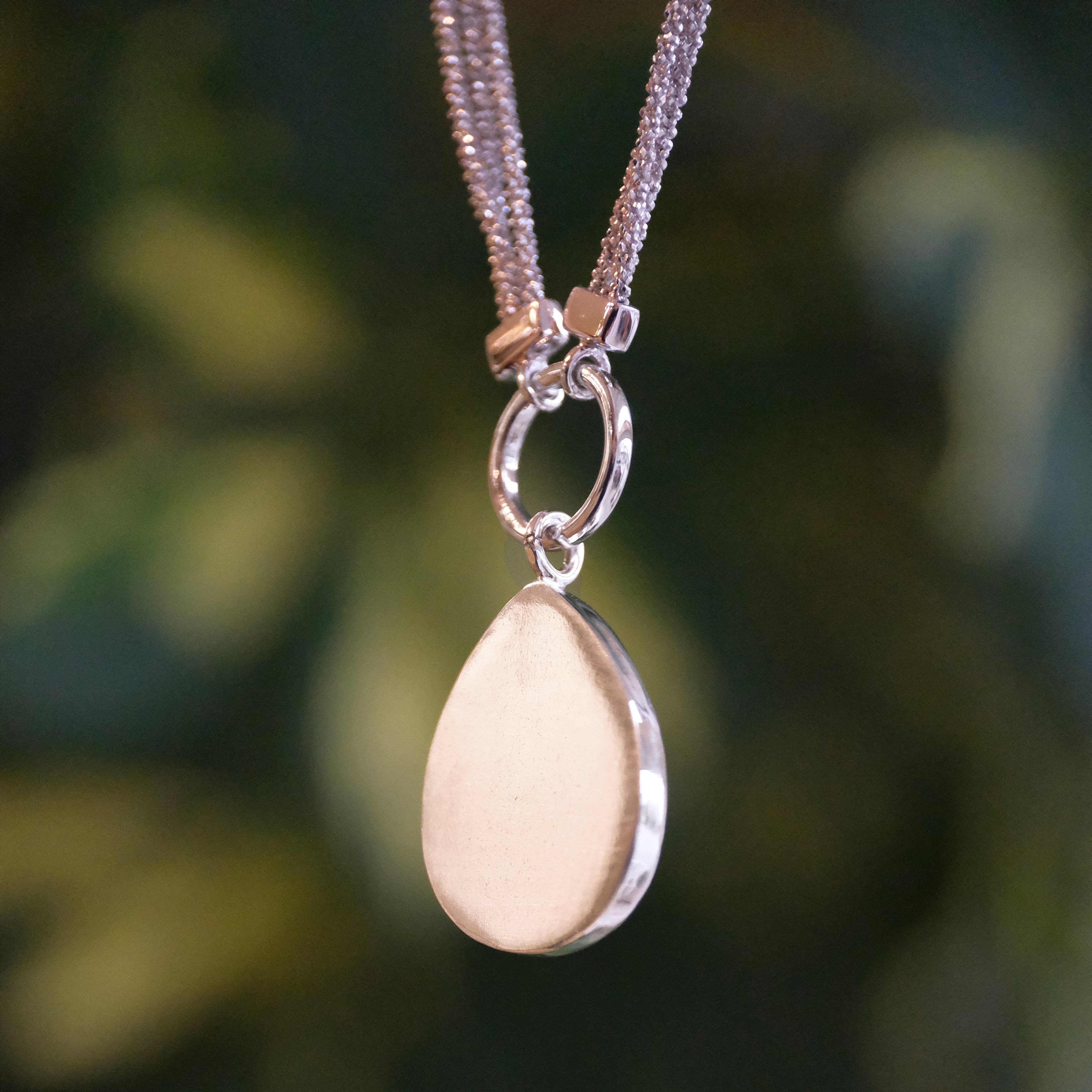 Turquoise + Sterling Malta Necklace - One of a Kind