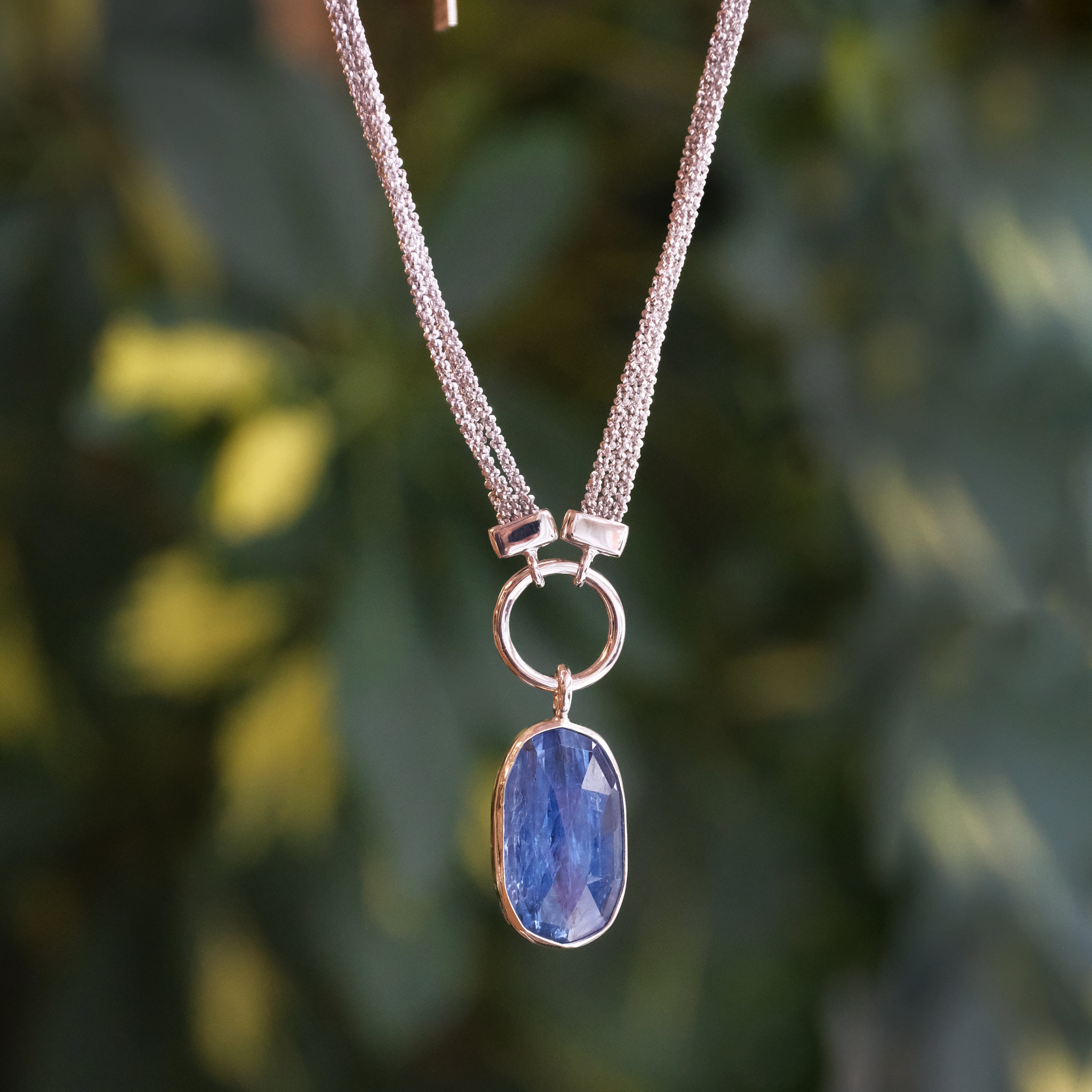 Blue Kyanite Malta Necklace - One of a Kind