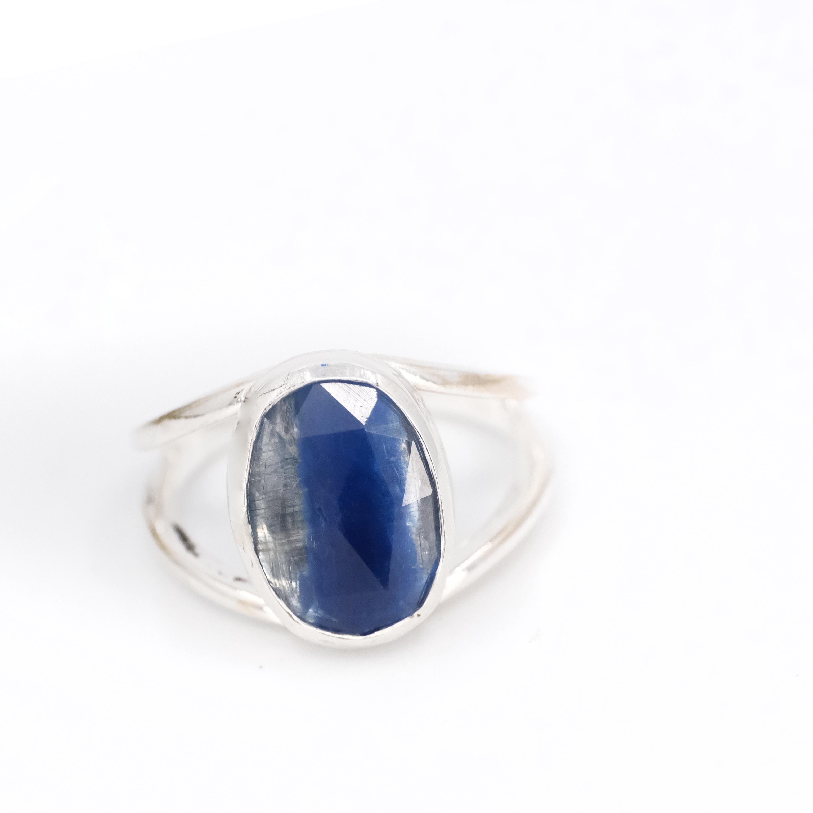 Kyanite Riptide Ring (Size 7.5) - One of a Kind