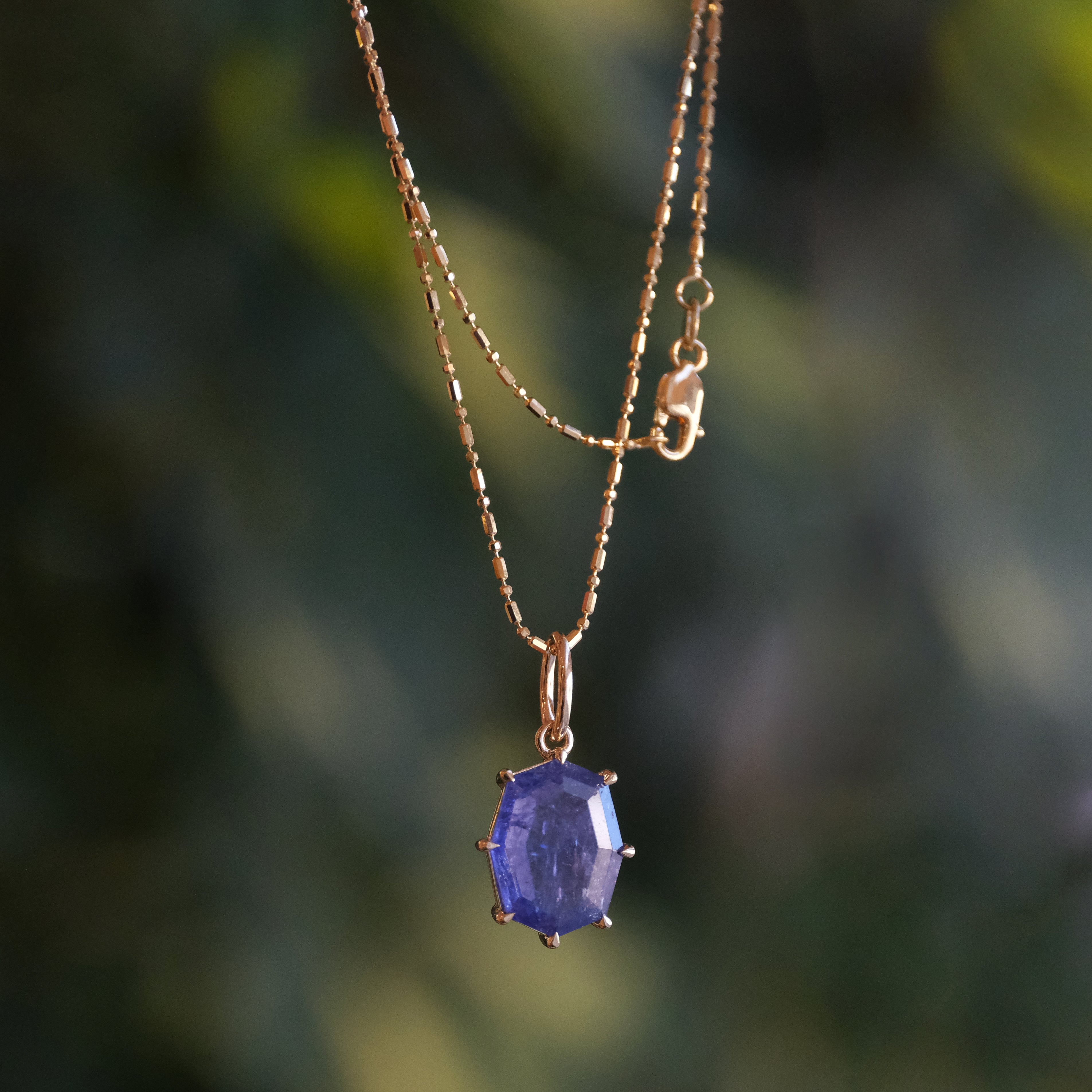 14k + Tanzanite Astrea Necklace - One of a Kind