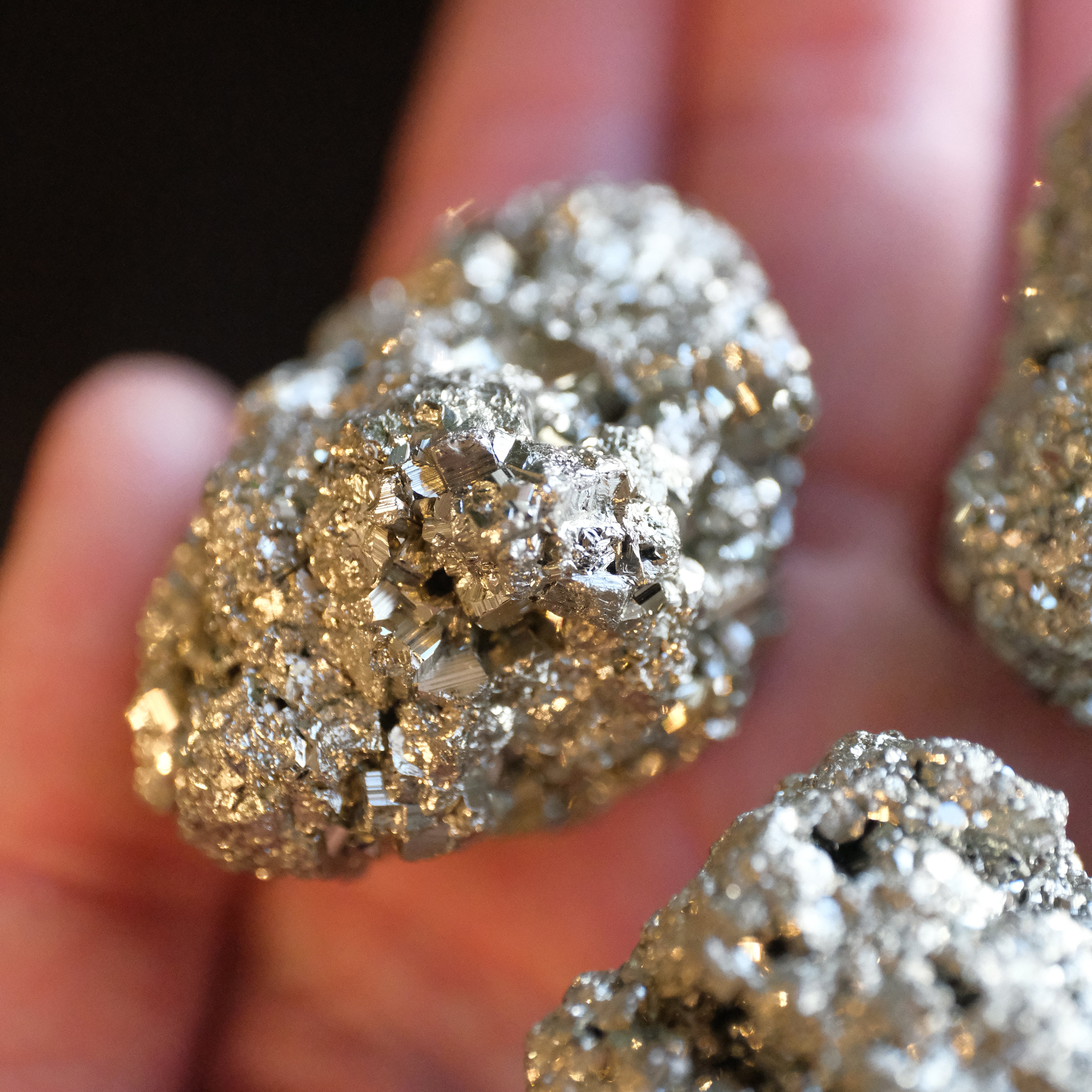 Mini Peruvian Pyrite Cluster