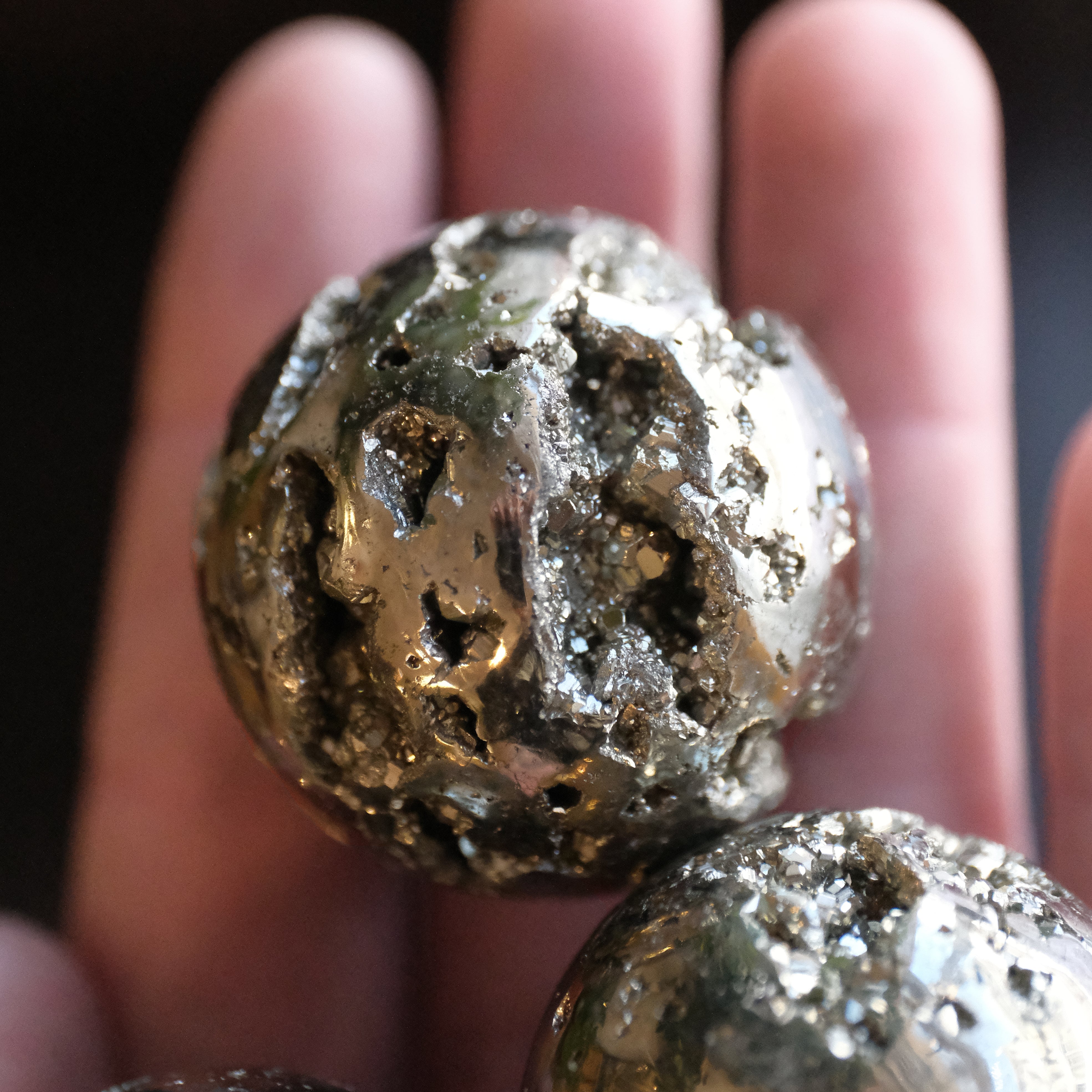 Mini Peruvian Pyrite Sphere