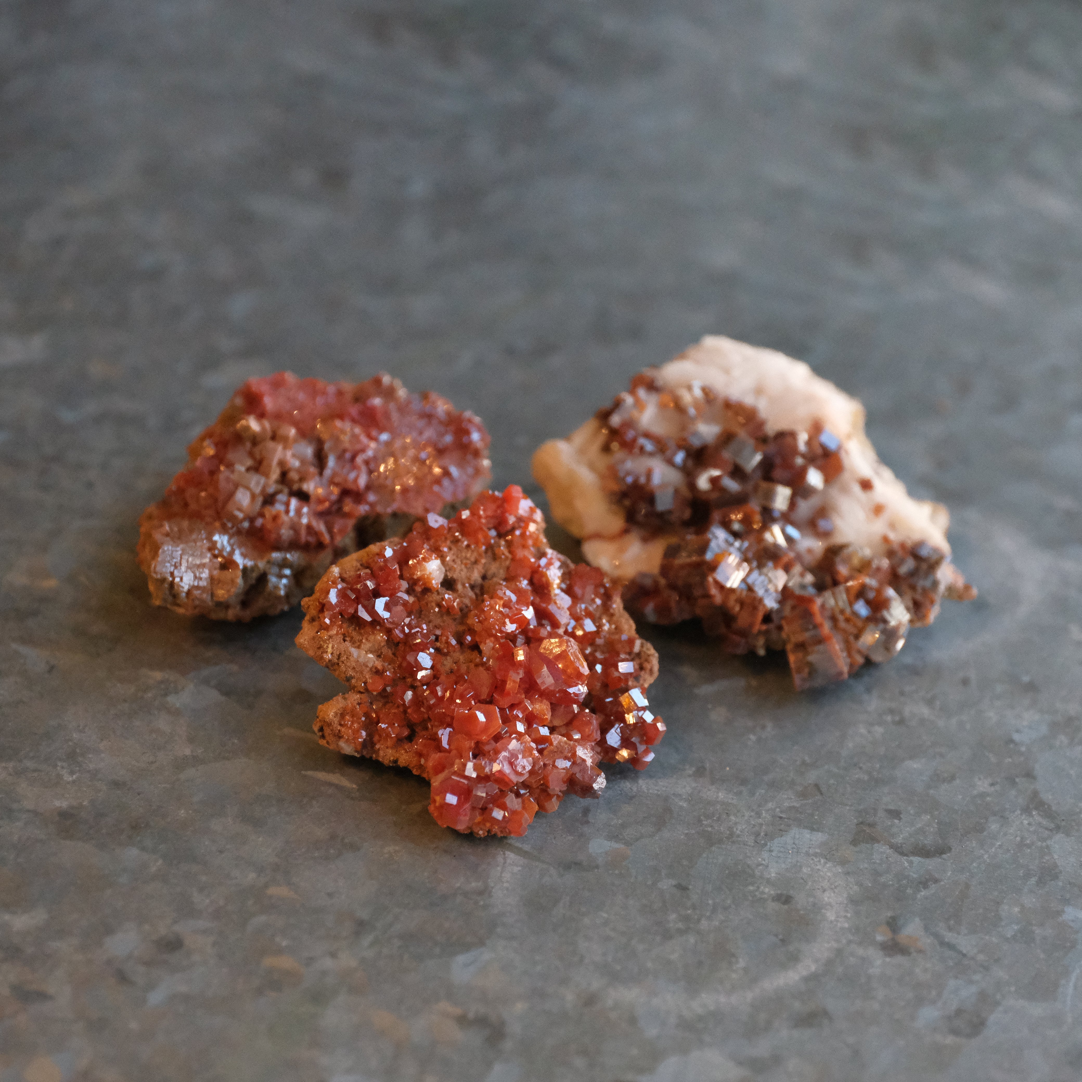 Raw Fire Vanadinite