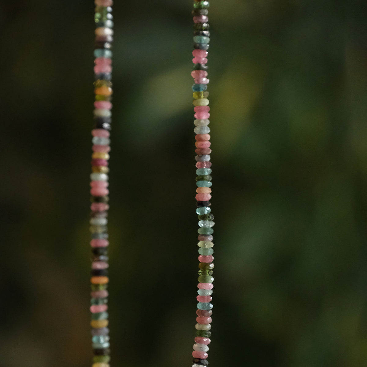 Tourmaline + Sterling Sliver Necklace